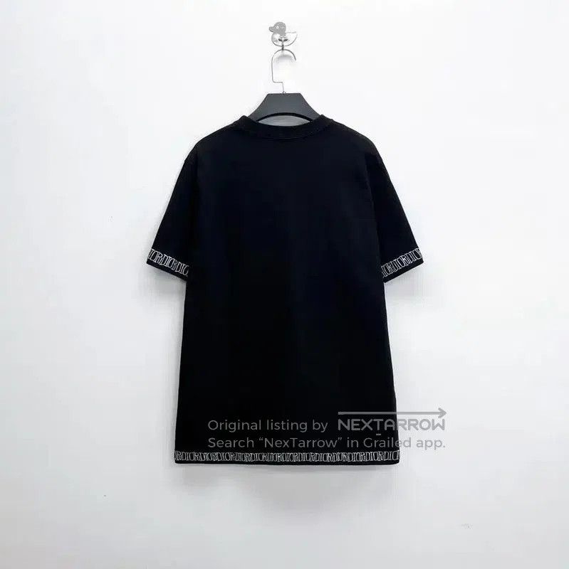 Dior Dior Embroidered Logo Short Sleeve Black T-shirt . Size US XS / EU 42 / 0 - 2 Thumbnail