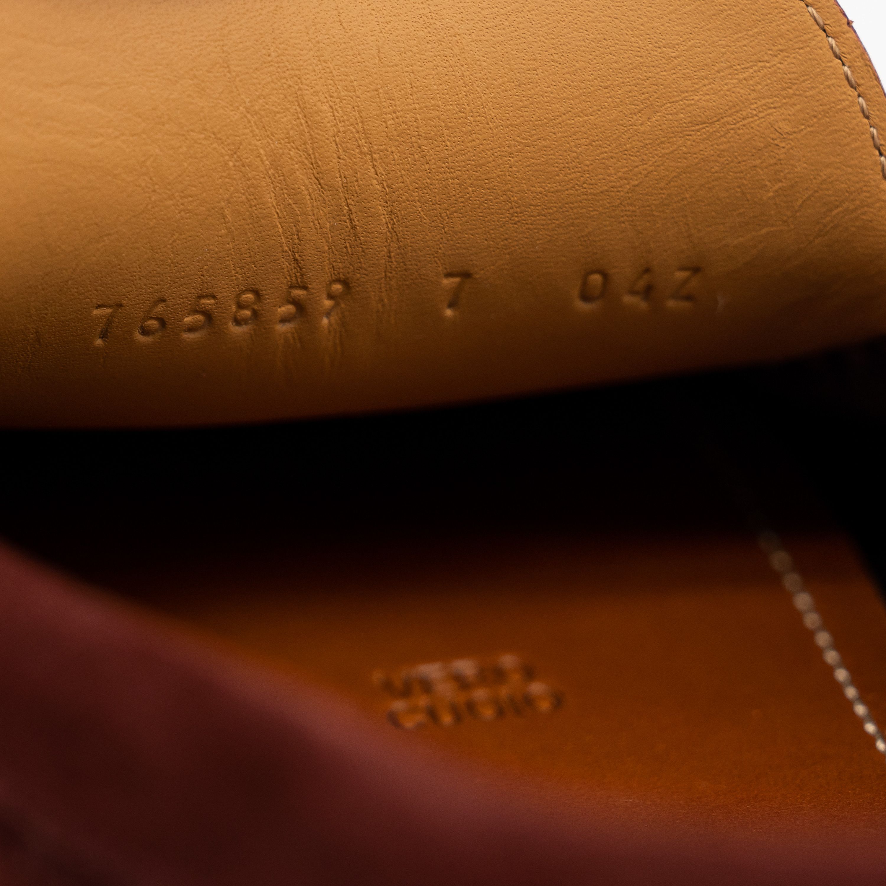Gucci 7G 7.5 US Gucci Burgundy Red Suede Loafers Driver Horsebit Size US 7.5 / EU 40-41 - 10 Thumbnail