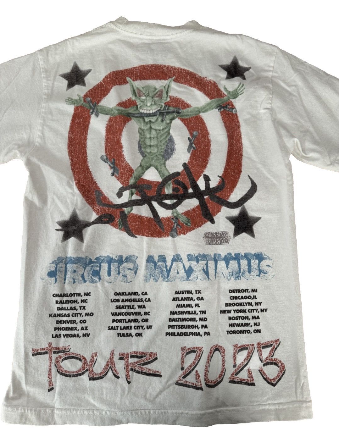 Travis Scott Travis Scott utopia tour shirt Size US M / EU 48-50 / 2 - 2 Thumbnail