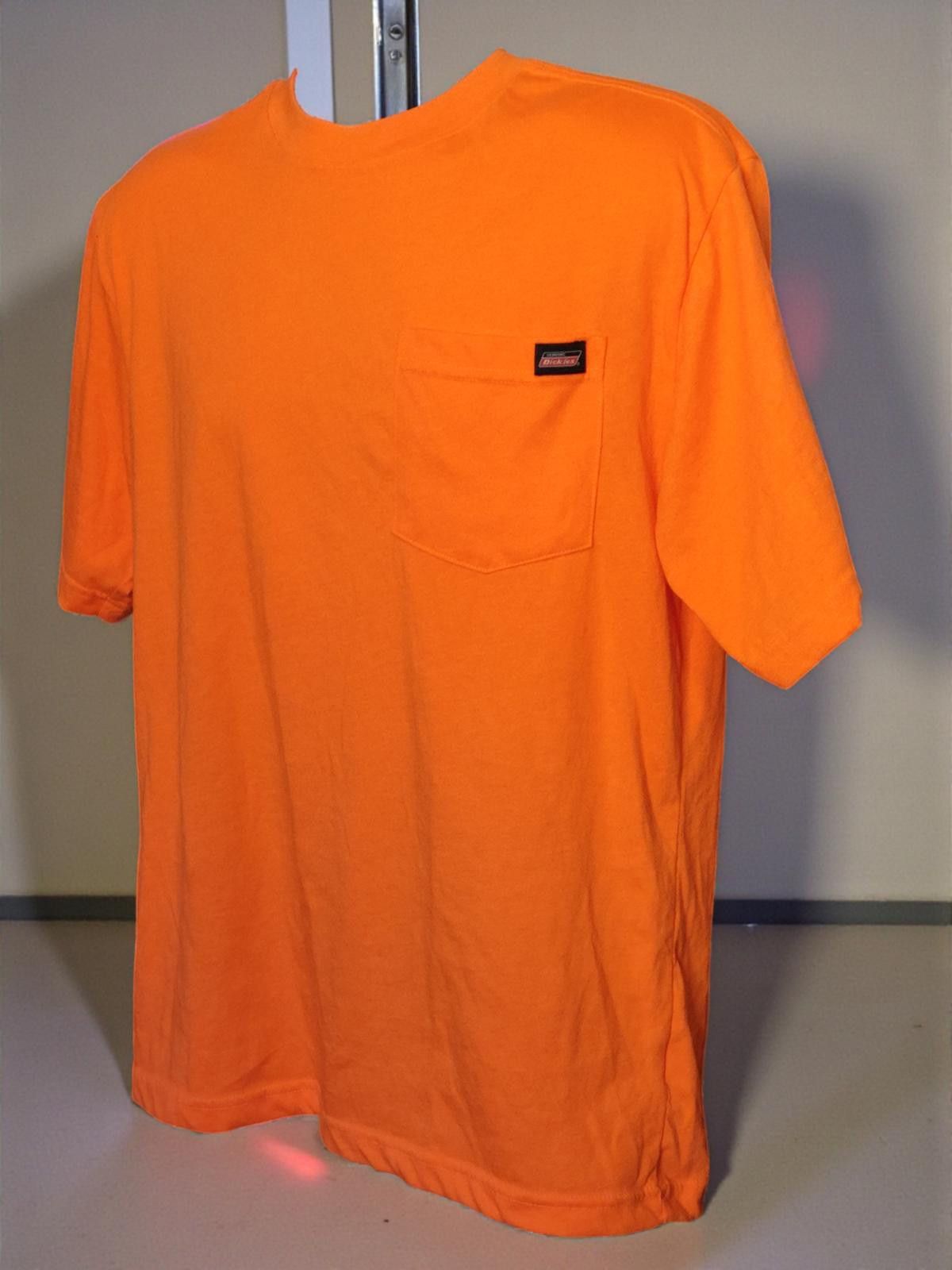 Dickies Dickies Workwear Men's Orange Pocket T-Shirt Size Medium Size US M / EU 48-50 / 2 - 4 Thumbnail