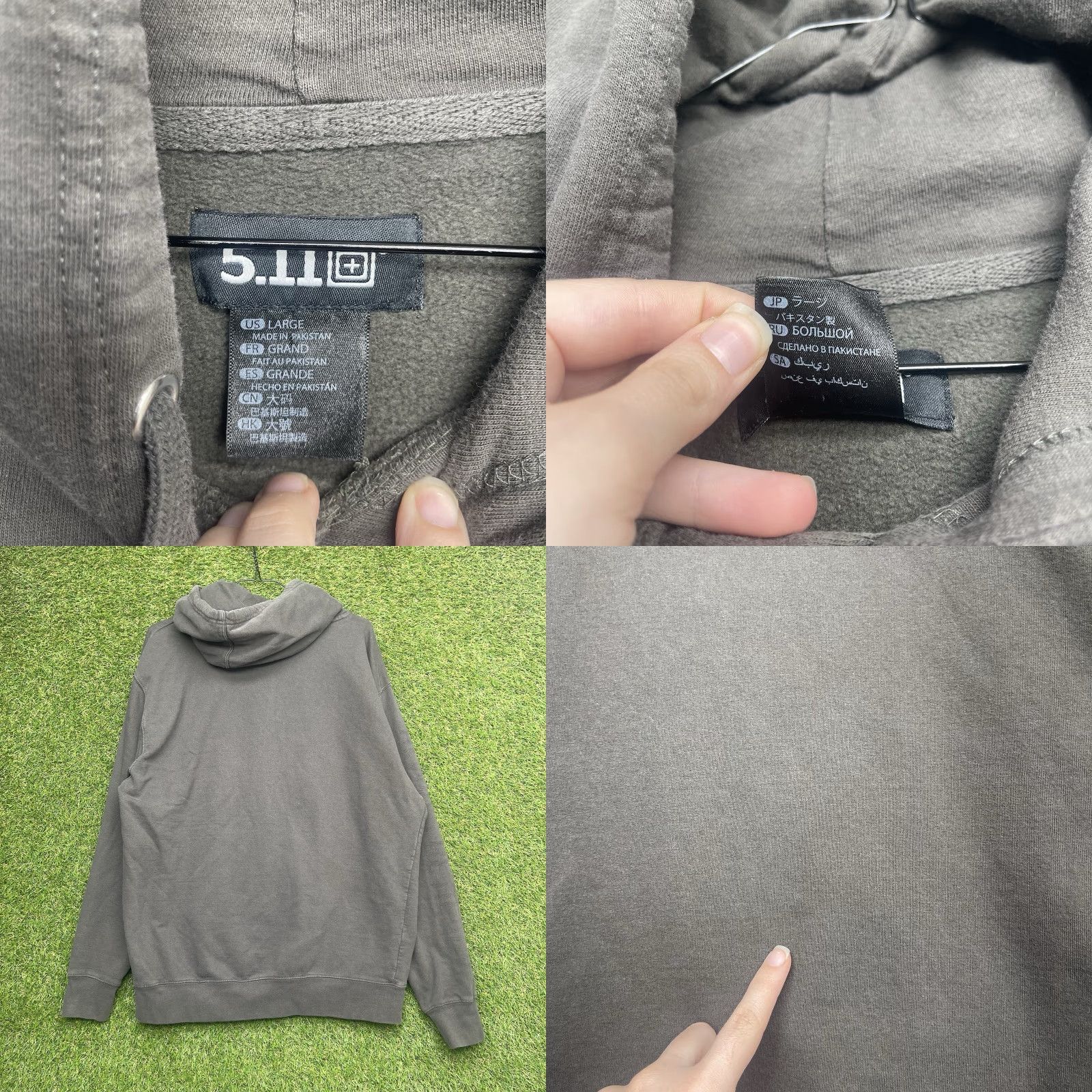 Vintage 5.11 Tactical Hoodie Graphic Mens Large Always Be Ready Long Sleeve Travel Work Size US L / EU 52-54 / 3 - 8 Thumbnail