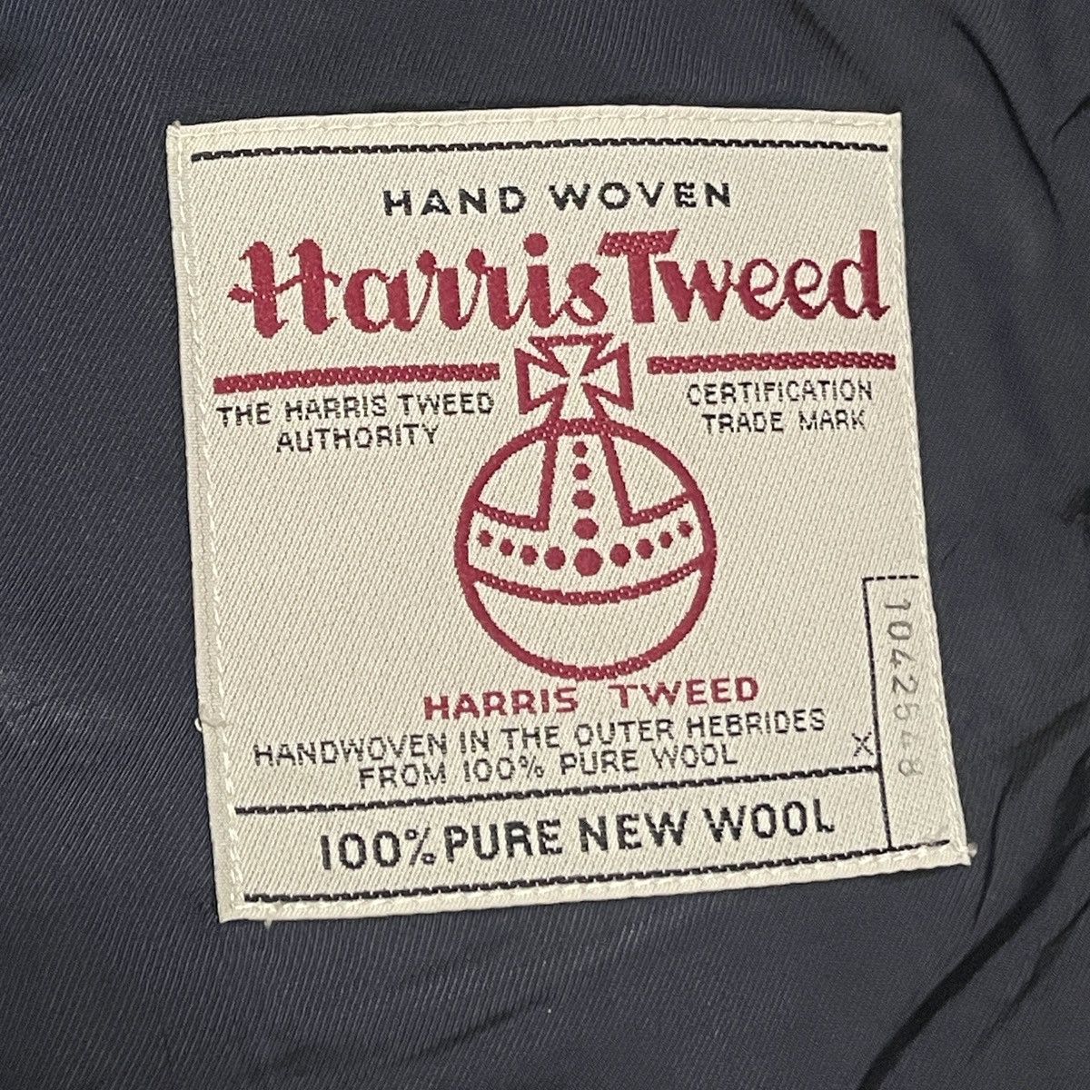 Harris Tweed Vintage Harris Tweed Vightex Custom Herringbone Wool Blazer Size 42R - 18 Thumbnail