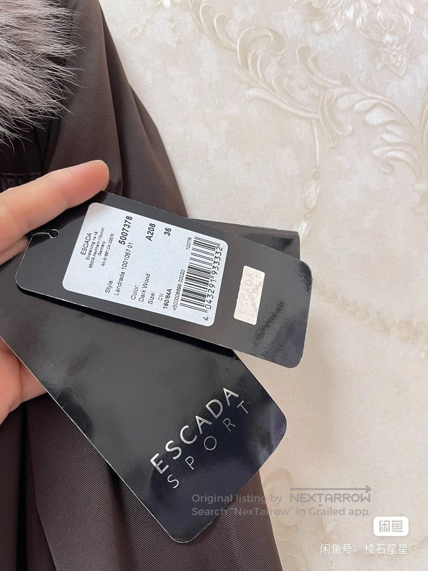 Escada ESCADA Dark Brown Fur Coat. Size M / US 6-8 / IT 42-44 - 6 Thumbnail