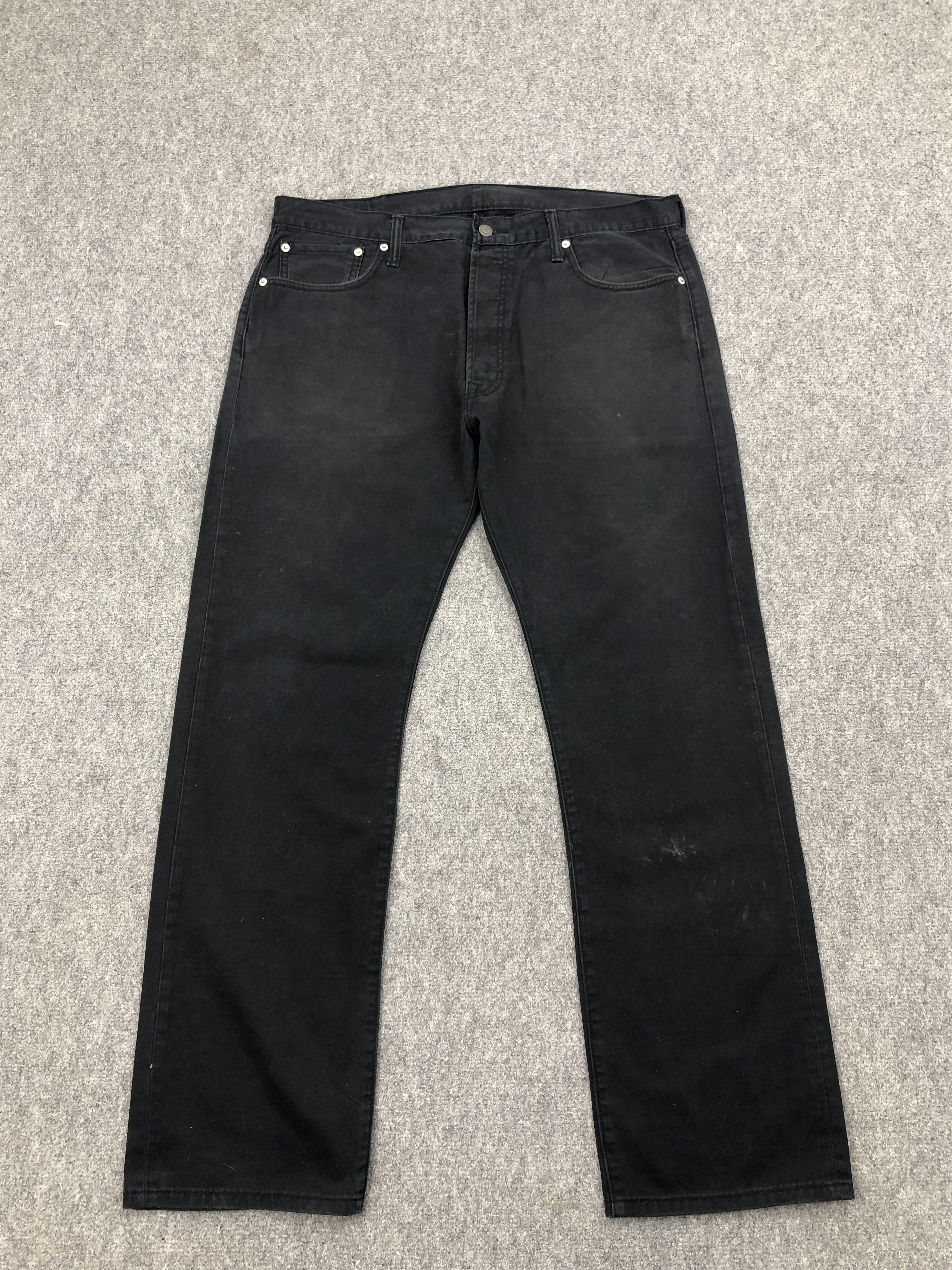 Super Black Vintage Levis 501 Denim Jeans