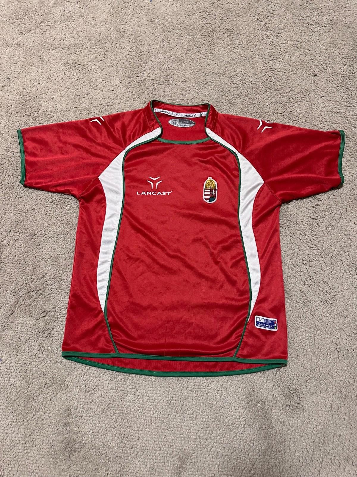 Other Hungary Lancast Mens Football Shirt Soccer Jersey Size M Size ONE SIZE - 1 Thumbnail