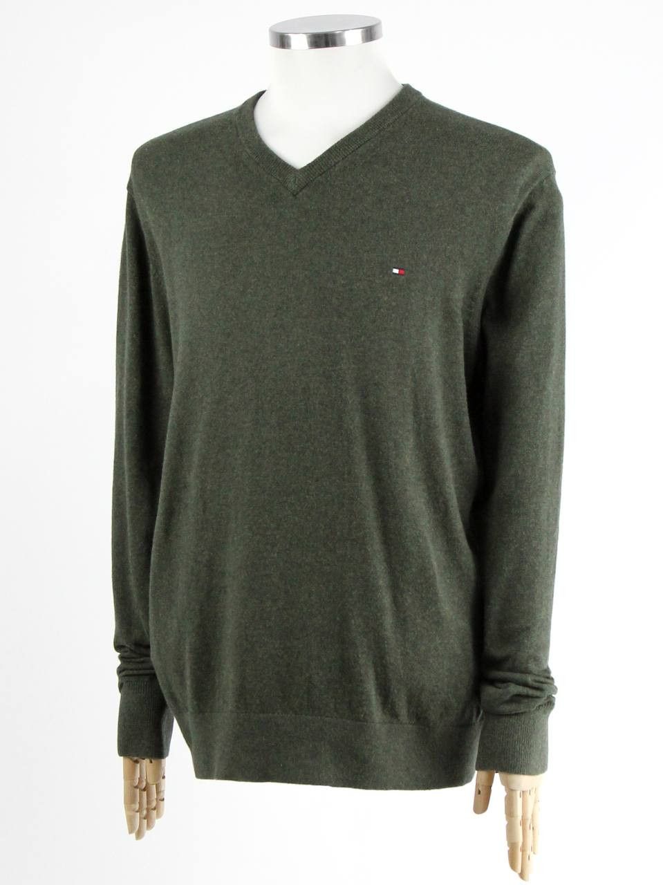 Tommy Hilfiger TOMMY HILFIGER Cashmere and cotton jumper Size US XXL / EU 58 / 5 - 3 Thumbnail