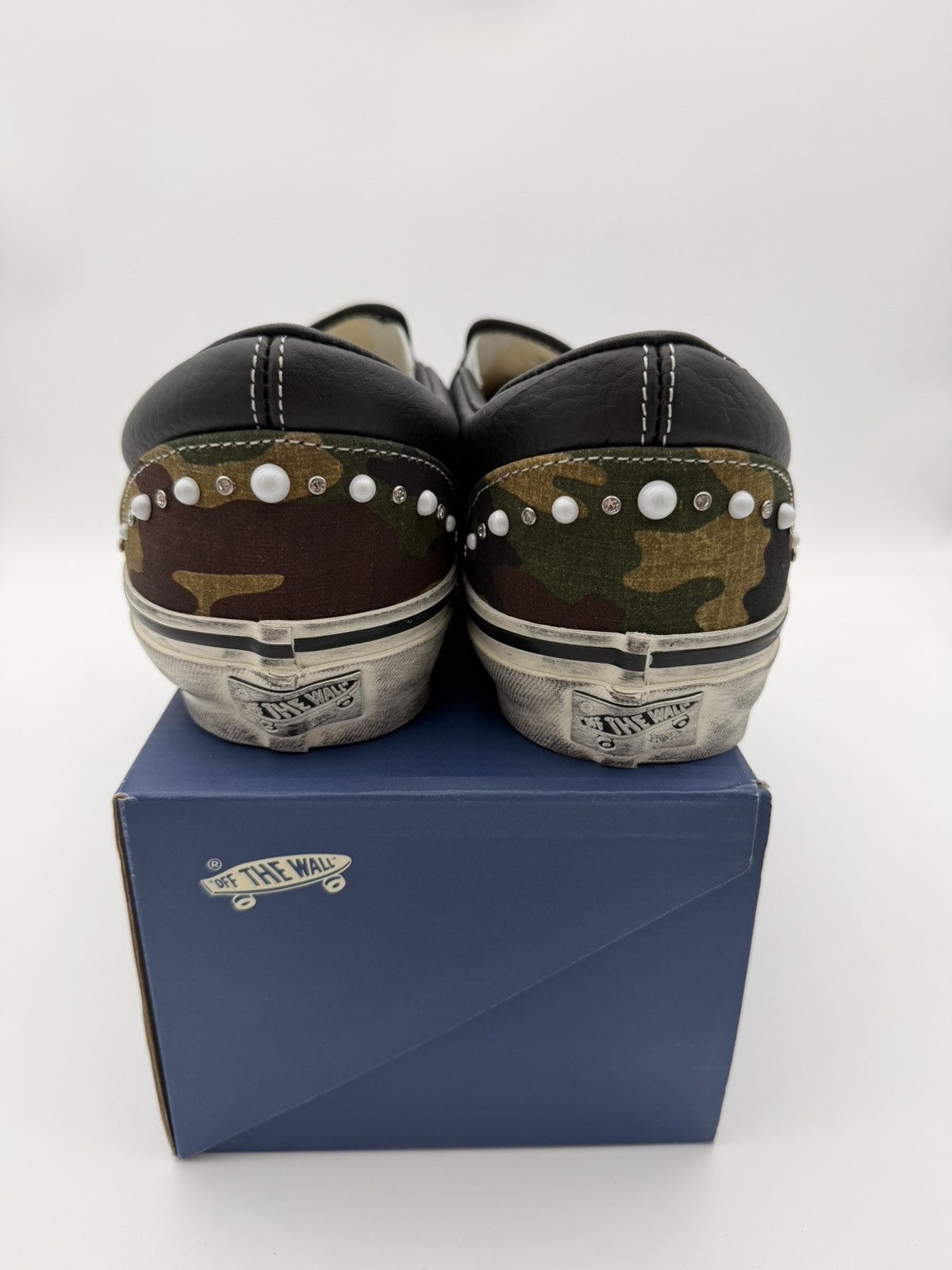 Vans Vans Pearlized Camo Slip Ons Size US 12 / EU 45 - 5 Thumbnail