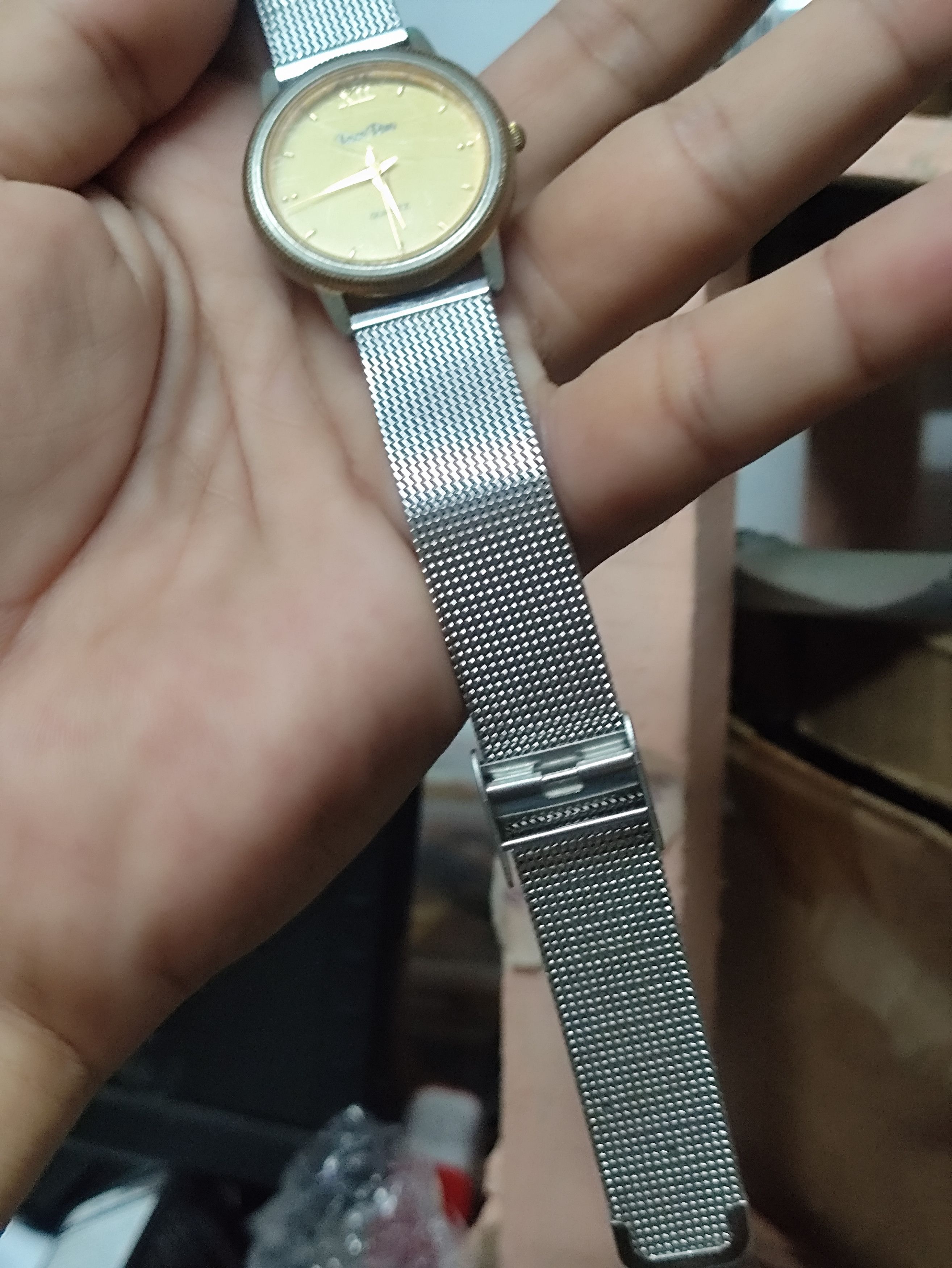Japanese Brand × Vintage Vintage ROSS RINO 18K GOLD ELECTRO PLATE (JAPAN WATCH) Size ONE SIZE - 8 Thumbnail