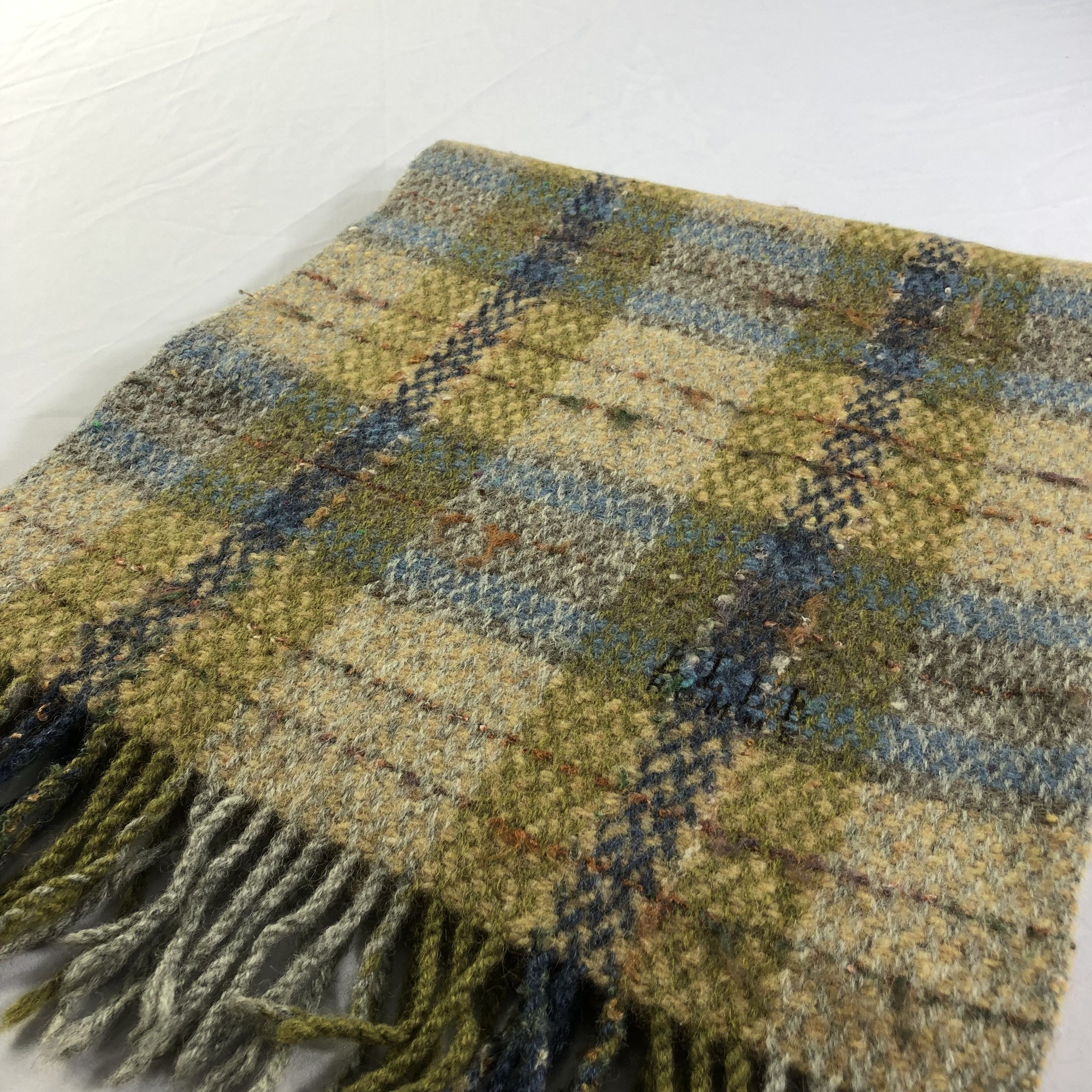 Hypebeast Elle Homme Tartan Wool Scarf Muffler V1406 Size ONE SIZE - 3 Thumbnail