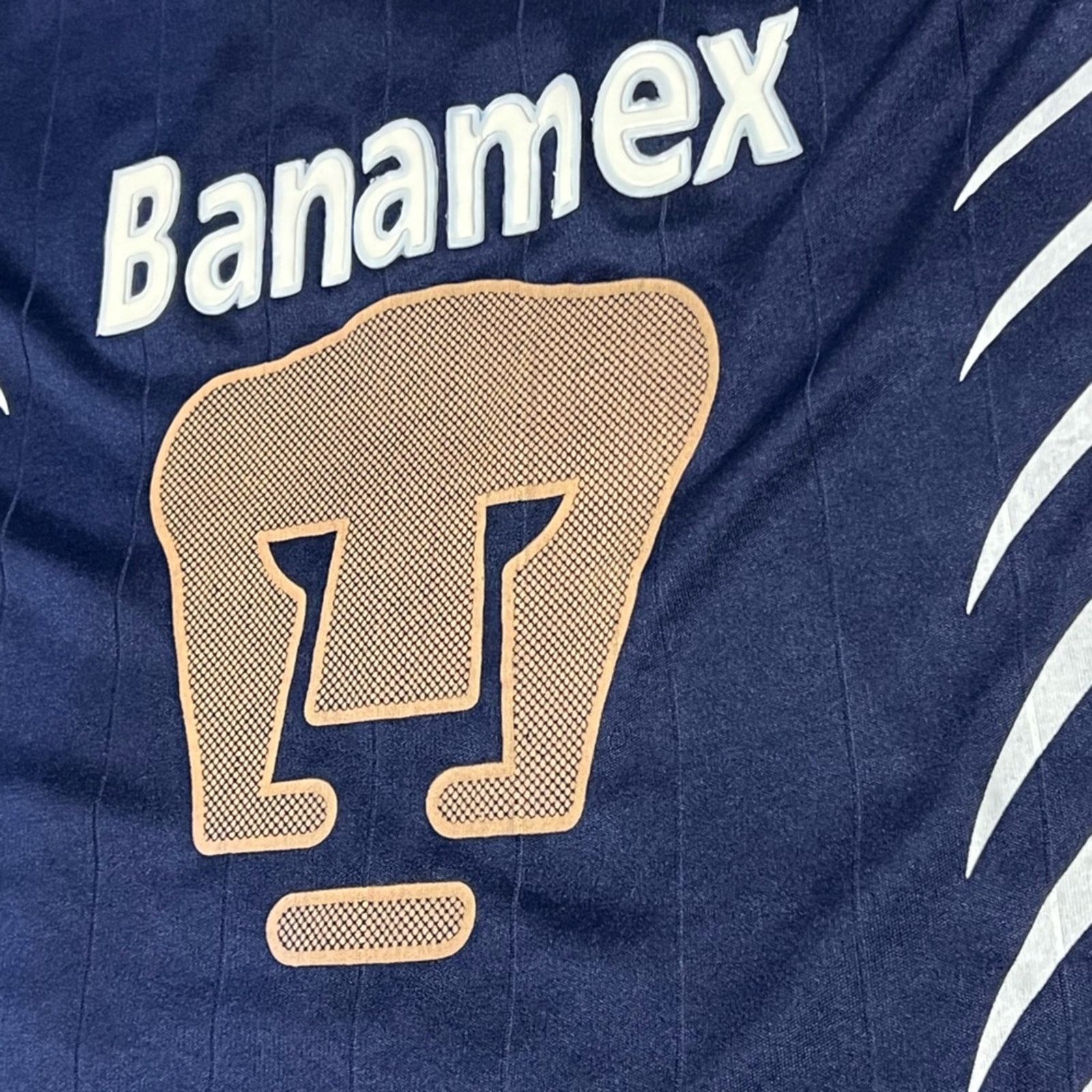 Chelsea Soccer Vintage RARE UNAM BANAMEX DRAKO Soccer Jersey LARGE NWOT Size US L / EU 52-54 / 3 - 2 Thumbnail