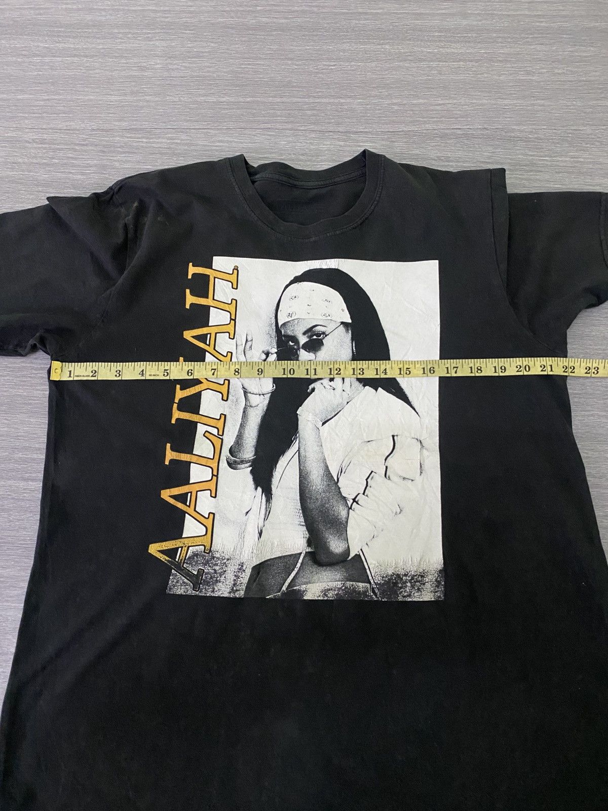 Rap Tees × Vintage Aaliyah Solo Rappers Singer Tees Size US XL / EU 56 / 4 - 11 Thumbnail