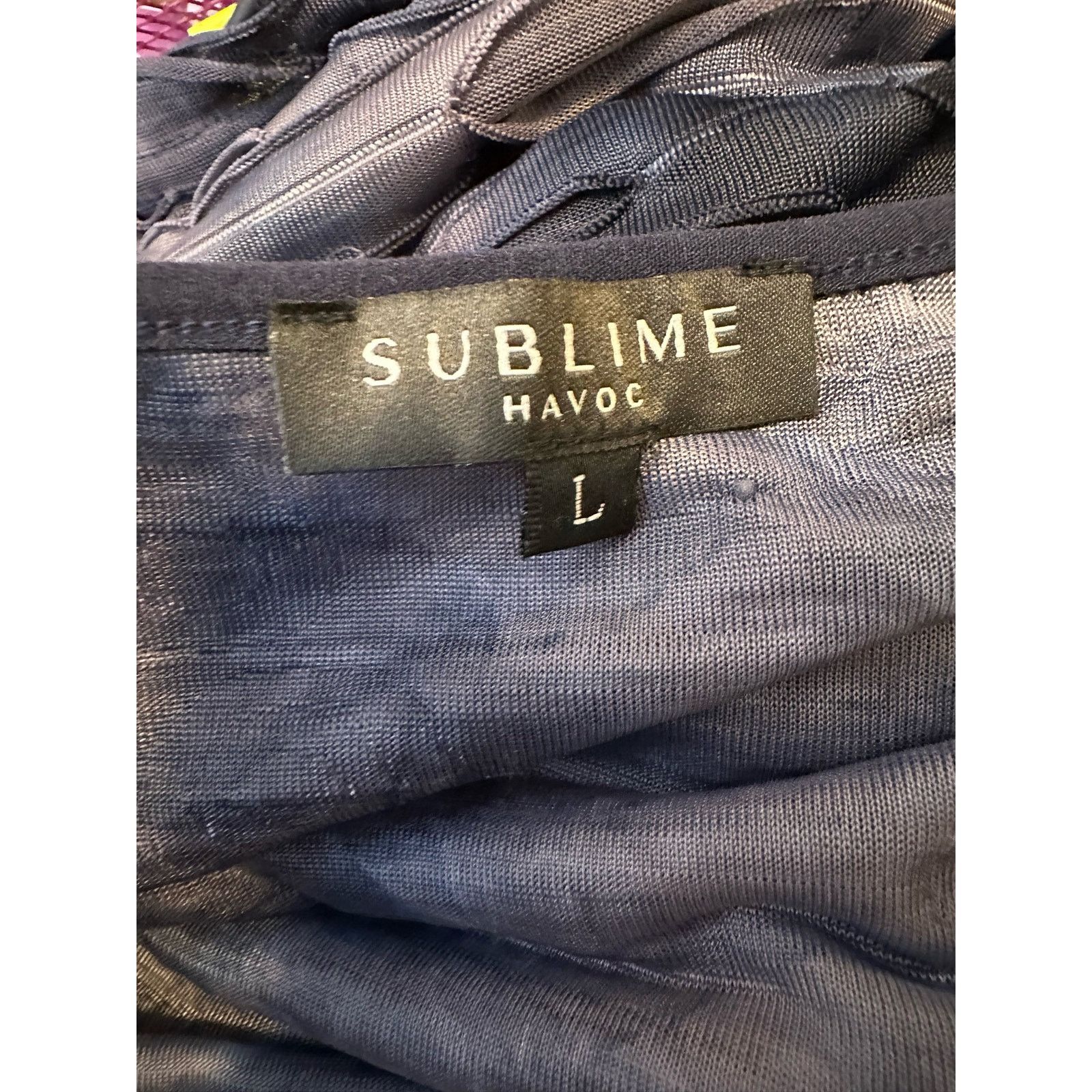 Sublime Sublime Havoc Blue Backless Dress size Large Size L / US 10 / IT 46 - 3 Thumbnail