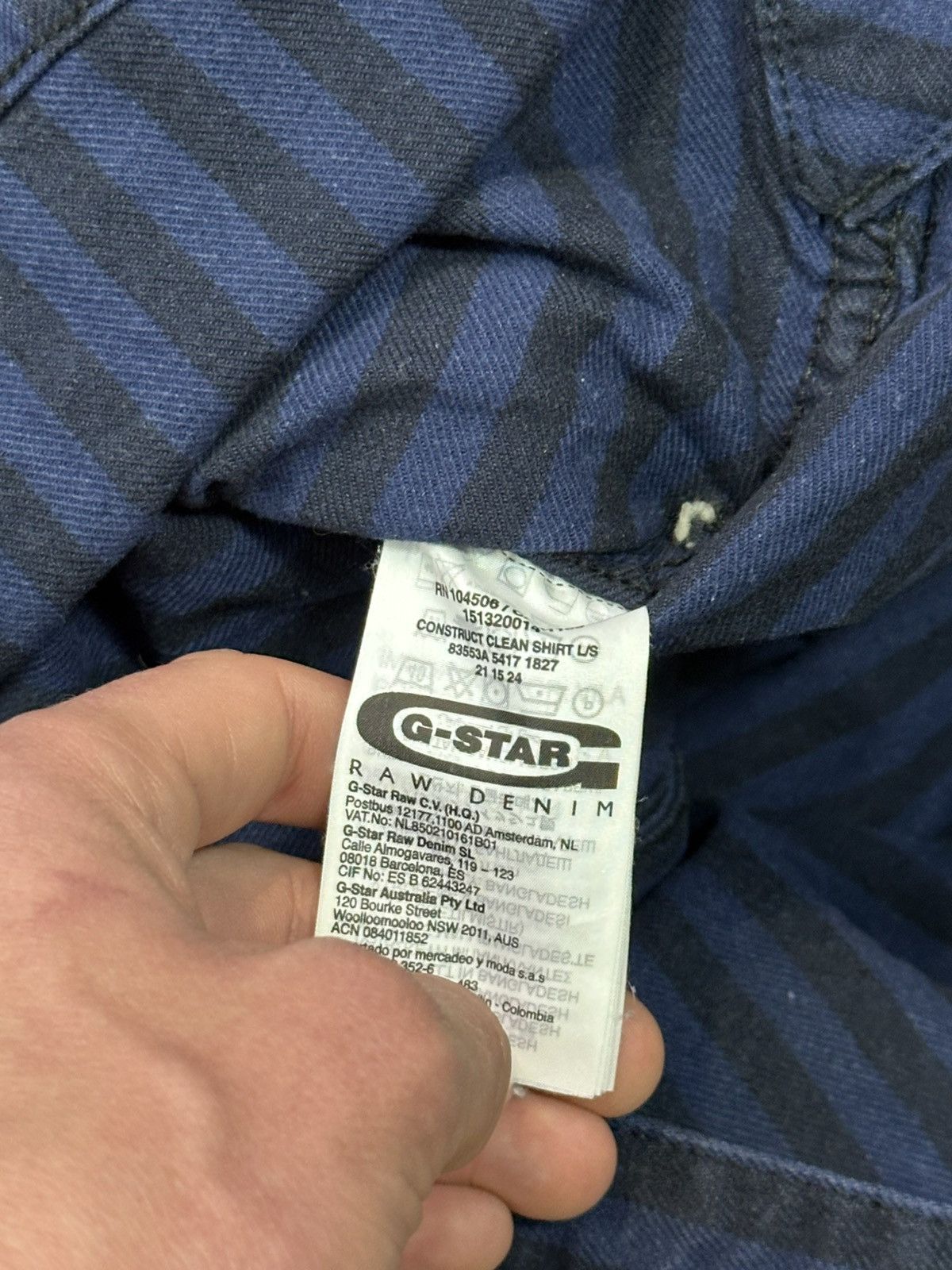 G-Star G-Star Raw Cotton Button Up Shirt Size US S / EU 44-46 / 1 - 6 Thumbnail