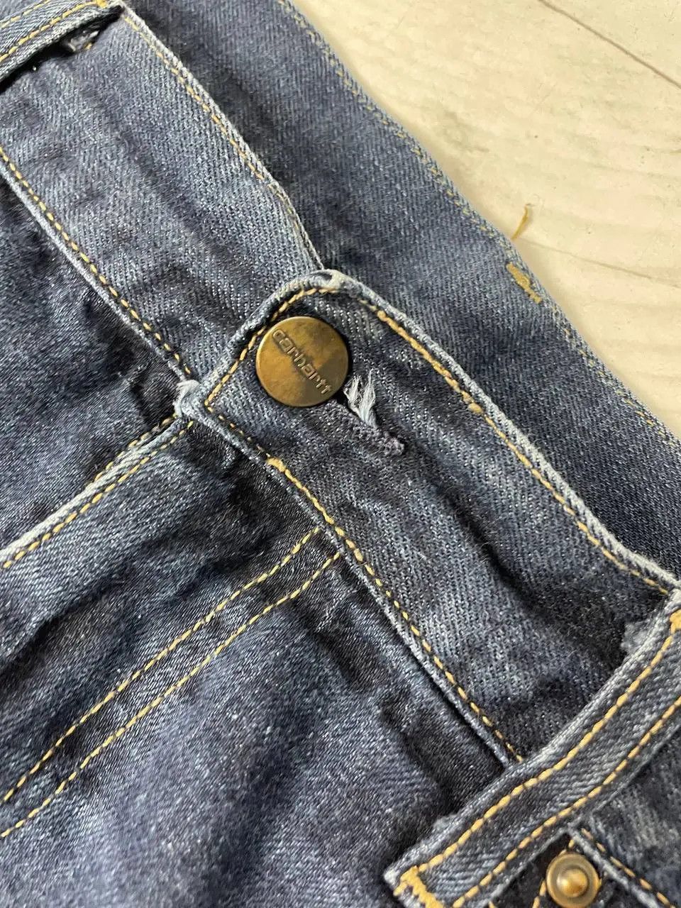 Carhartt Carhartt WIP Western Pants Denim Jeans Blue Men Size 36x32 Size US 36 / EU 52 - 13 Thumbnail