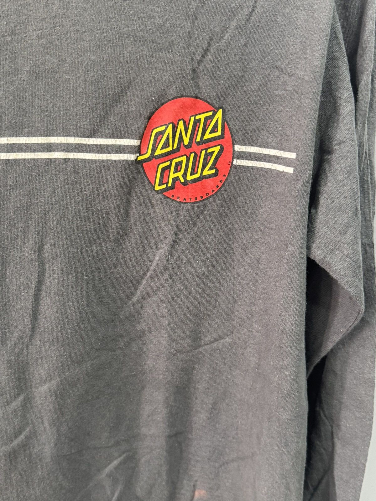 Santa Cruz Skateboards SANTA CRUZ -long sleeves skateboarding tee Size US S / EU 44-46 / 1 - 5 Thumbnail