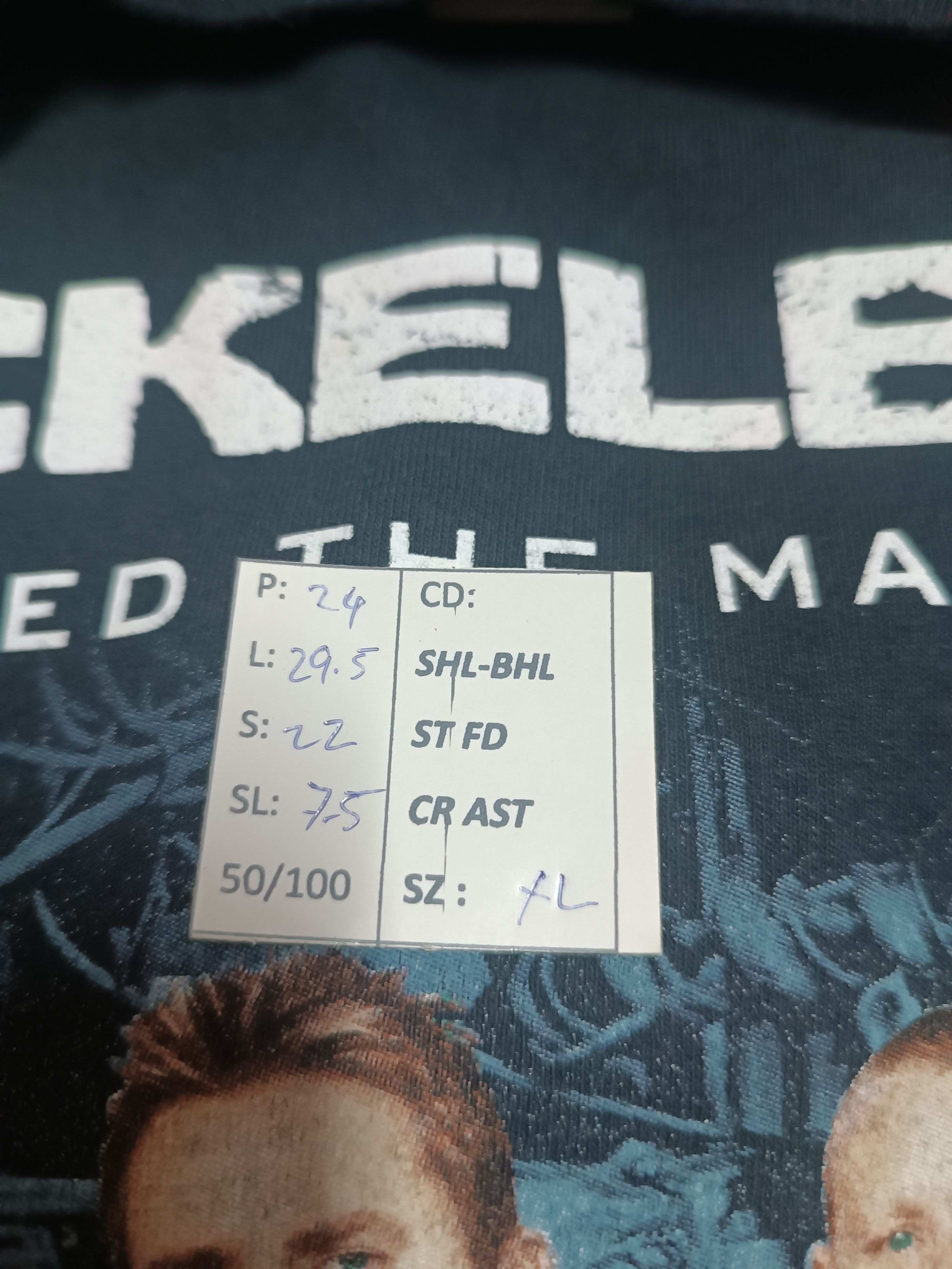 Band Tees VINTAGE 2019 NICKELBACK FEED THE MACHINE TOUR TEE Size US XL / EU 56 / 4 - 16 Thumbnail