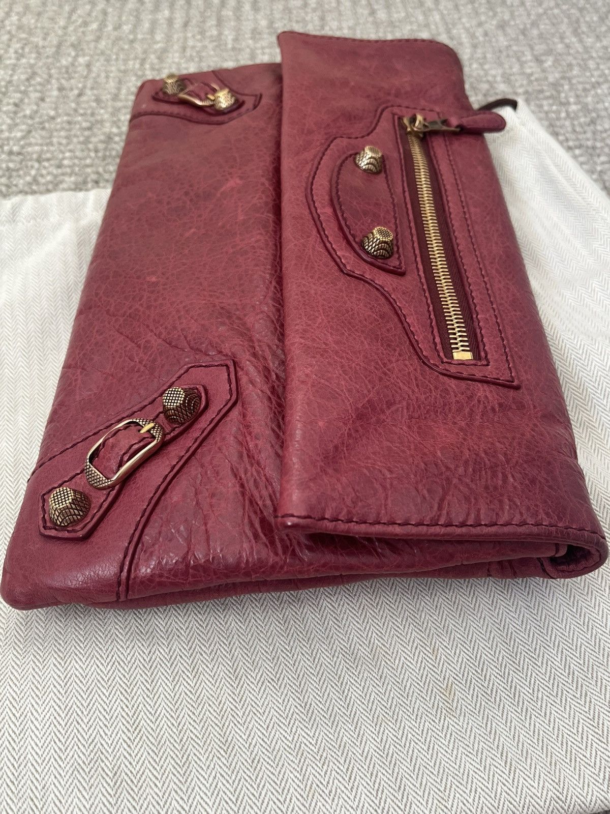 Balenciaga Balenciaga Envelop Leather Bag Size ONE SIZE - 5 Thumbnail