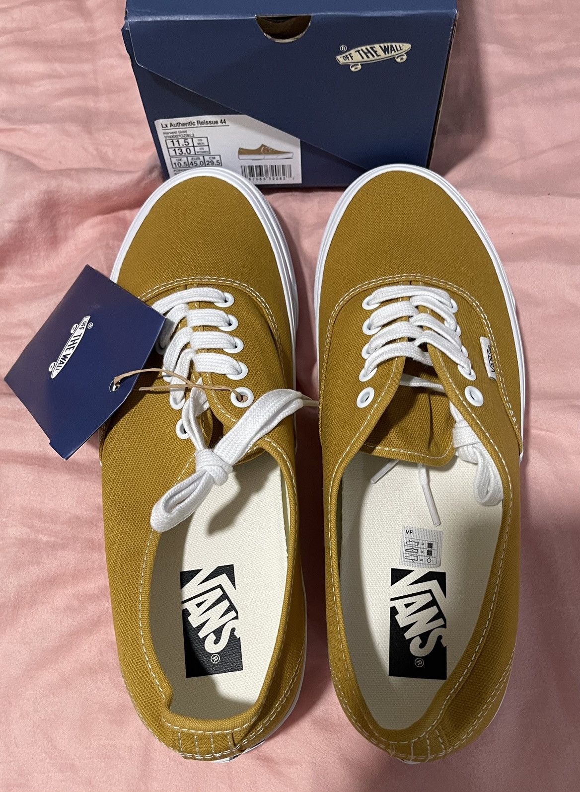 Vans Premium Authentic 44 Harvest Gold OTW Size 11.5 Men’s NIB Size US 11.5 / EU 44-45 - 7 Thumbnail