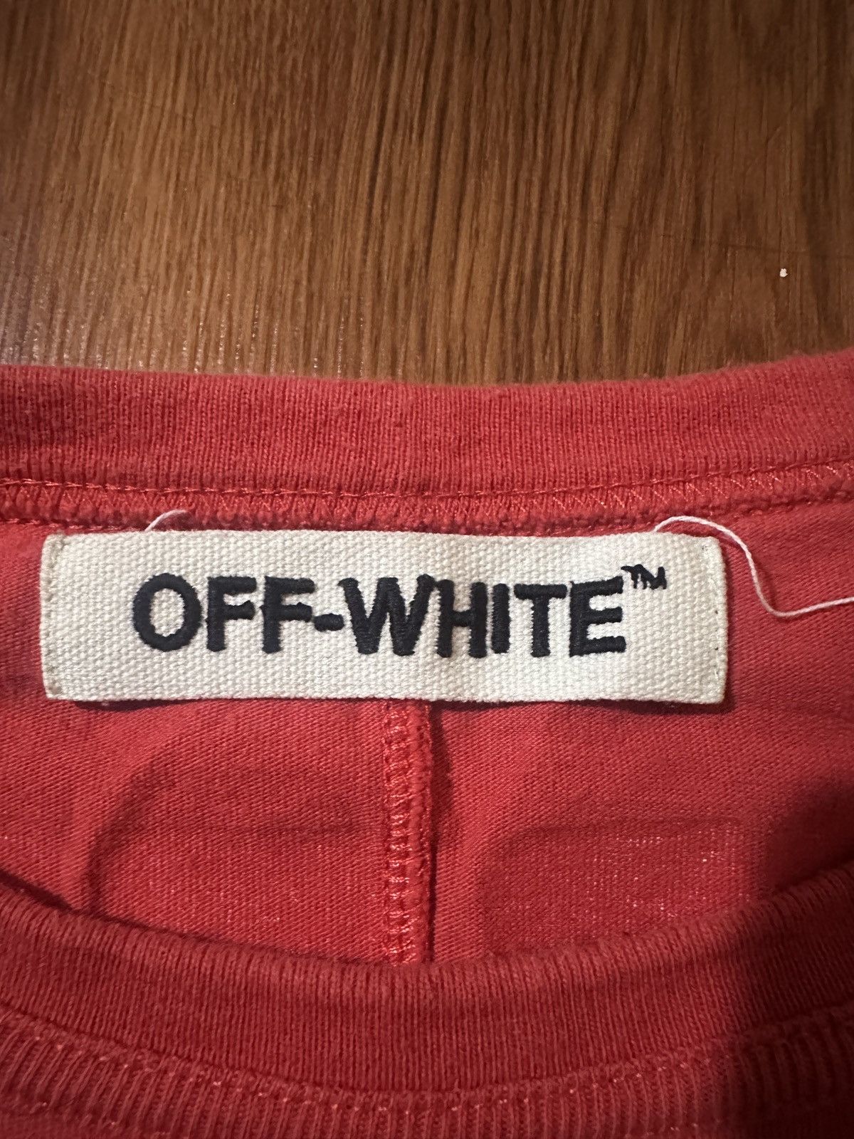 Off-White Off-White brushed diagonal tee Size US S / EU 44-46 / 1 - 3 Thumbnail