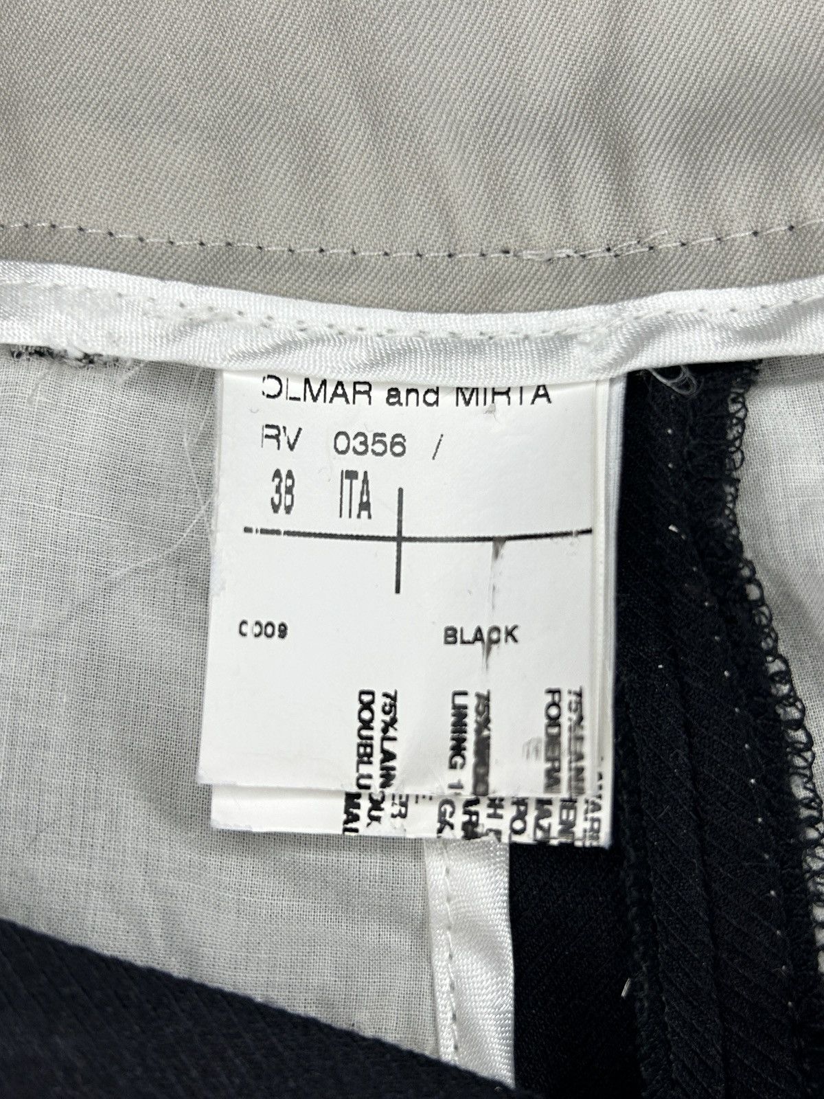 Rick Owens F/W 03 Revillon Cuffed Wool 3/4 Trousers Size US 32 / EU 48 - 13 Thumbnail