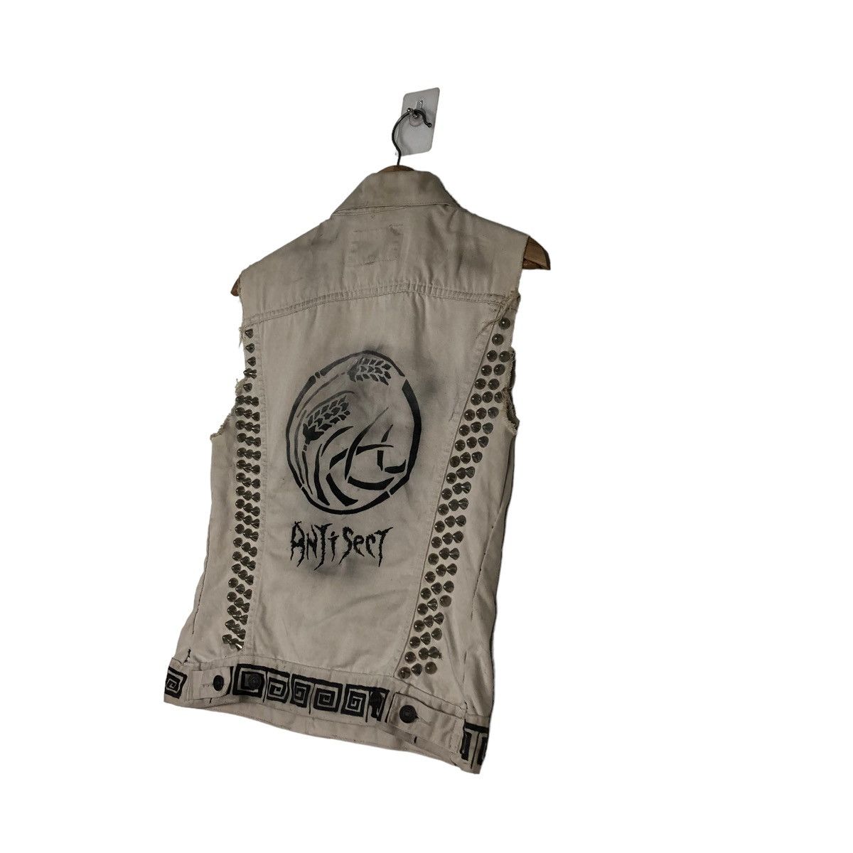 Japanese Brand 🔥VINTAGE TANK TOP CUSTOM LEVI’S BIKER BONDAGE PUNK STYLE Size US M / EU 48-50 / 2 - 10 Thumbnail