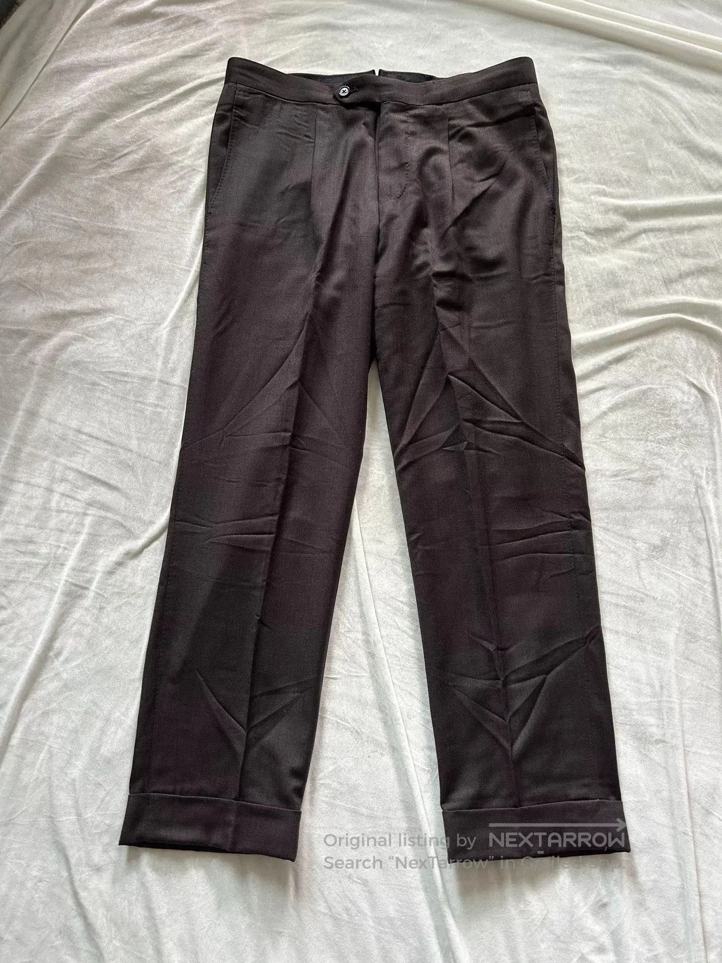 Other Ring Jacket Brown Wool Trousers. Size US 30 / EU 46 - 1 Thumbnail