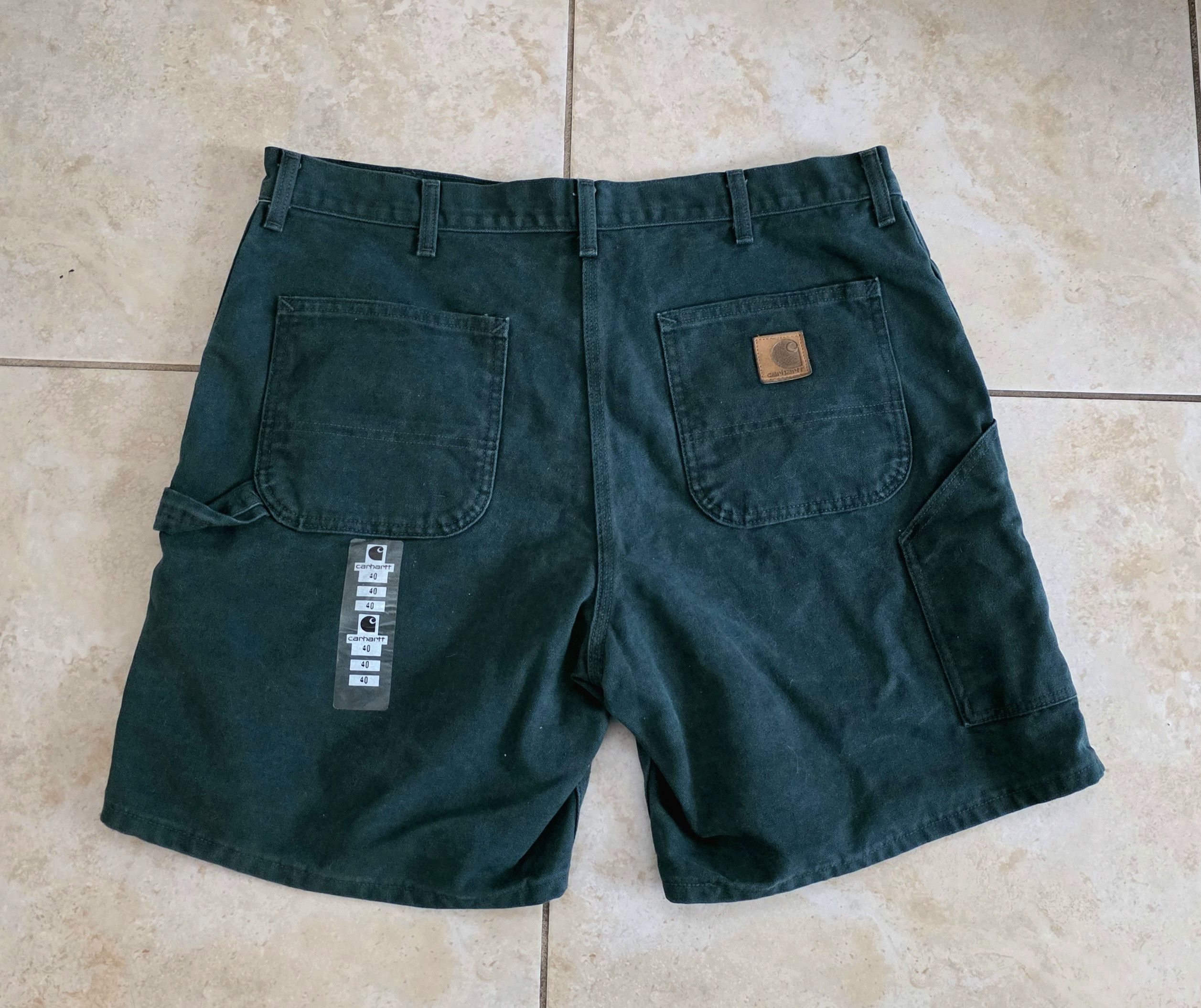 Carhartt Carhartt True Vintage B24 HTG Hunter Green Shorts sz 40 Size US 40 / EU 56 - 1 Thumbnail