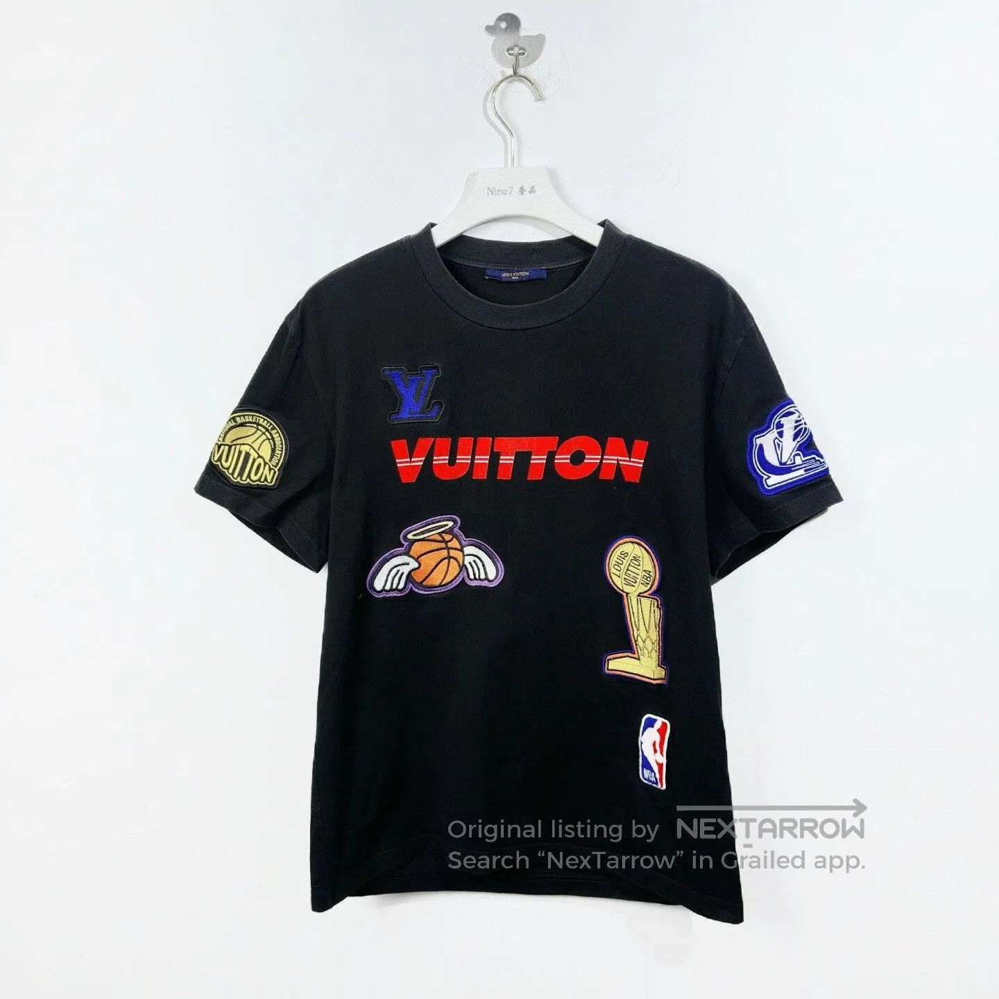 Louis Vuitton louis vuitton nba logo short sleeve t-shirt. Size US L / EU 52-54 / 3 - 1 Thumbnail