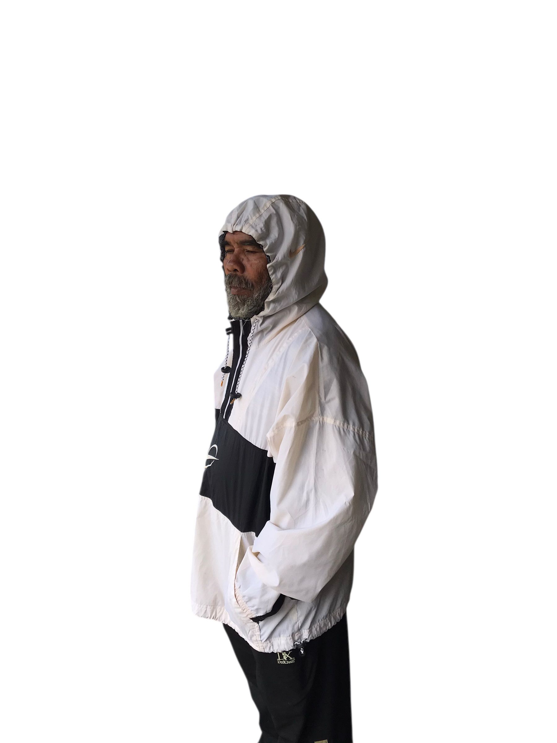 Vintage Vintage 90s Nike OG Half Zipper Jacket Size US L / EU 52-54 / 3 - 2 Thumbnail