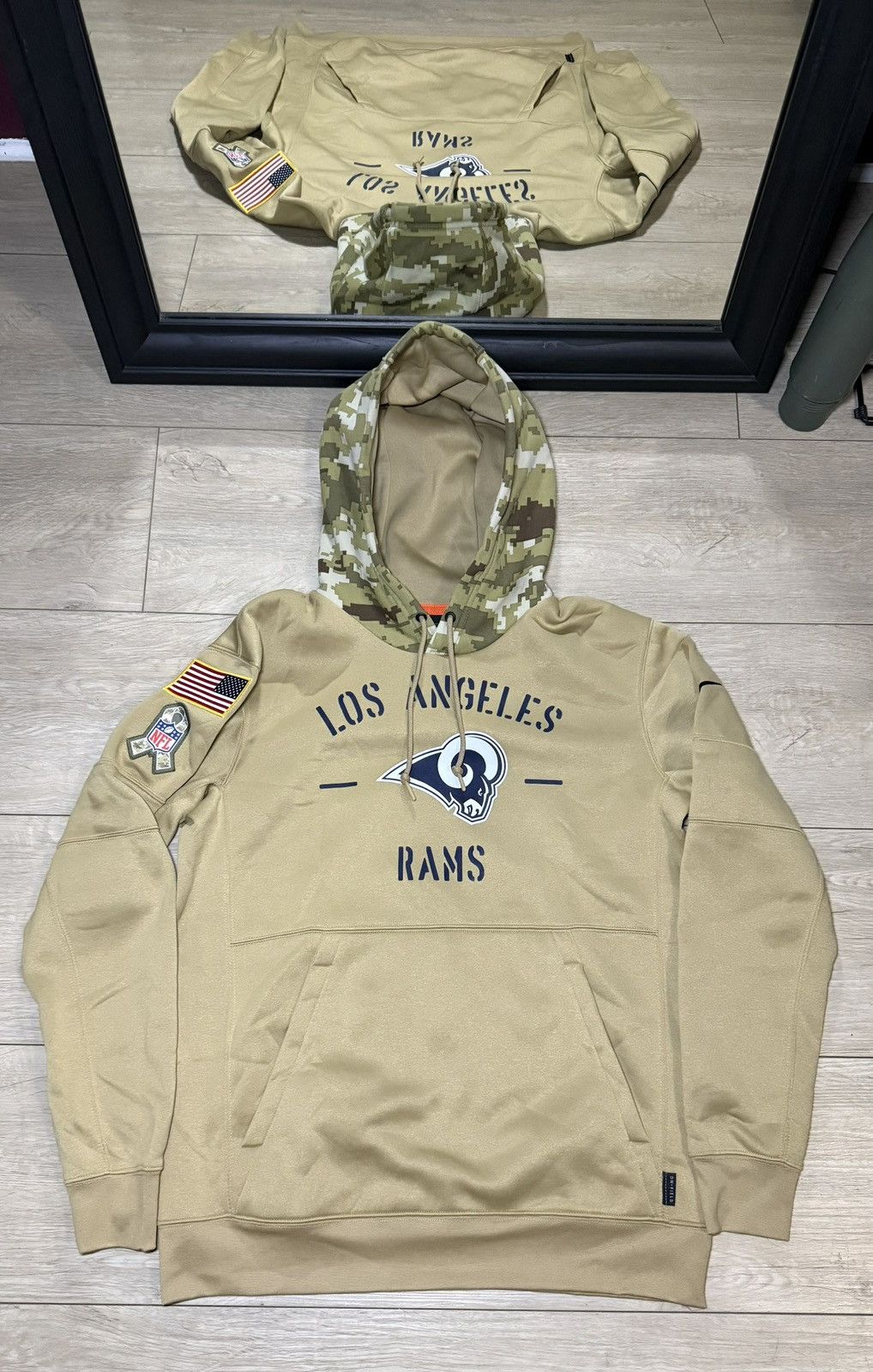 Nike Y2K Los Angeles Rams NFL Digital Camo Nike Salute To Service Size US M / EU 48-50 / 2 - 1 Thumbnail