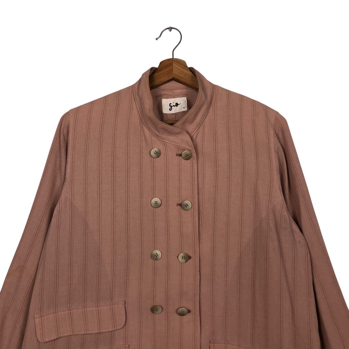 Designer × Japanese Brand 📌Vintage Long Jacket Gio Double Layer Issey Miyake Size US M / EU 48-50 / 2 - 4 Thumbnail