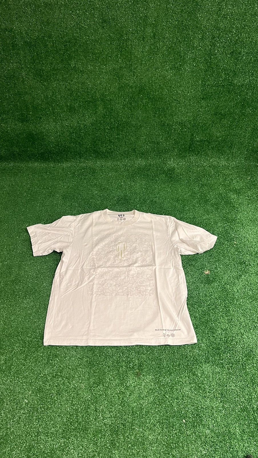 Billie Eilish × Takashi Murakami × Uniqlo Billie Eilish Takashi Murakami Flower Skulls T-Shirt Size US M / EU 48-50 / 2 - 1 Thumbnail