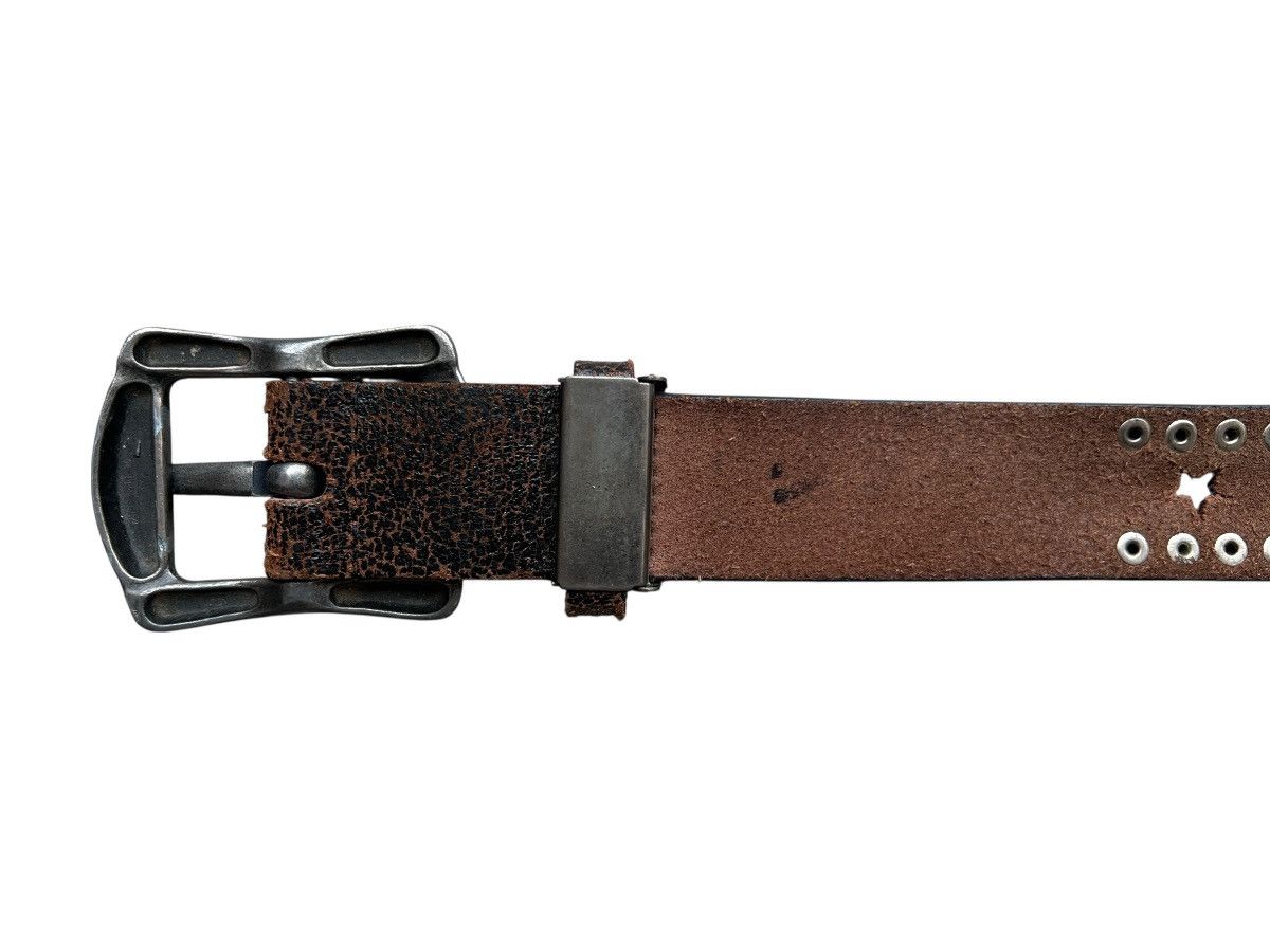 Vintage Vintage 90s Studded Leather Belt Size ONE SIZE - 7 Thumbnail