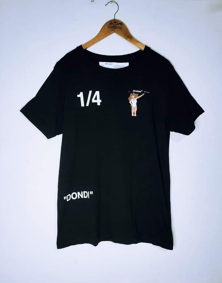 image of Off White X Dondi in Black, Men's (Size Medium)