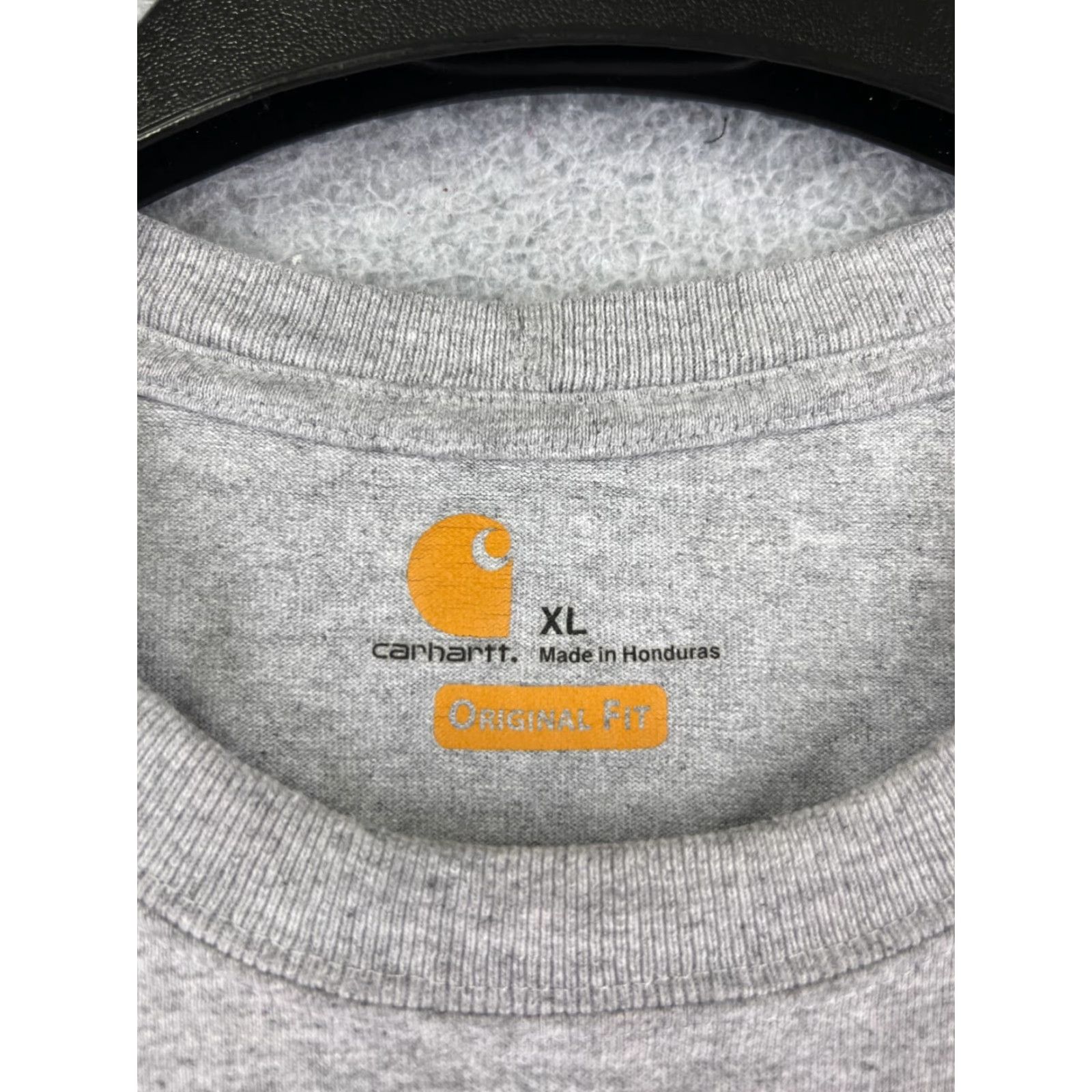 Carhartt Carhartt Shirt Men Gray 100% Cotton Pocket Short Sleeve Original Fit L Size US L / EU 52-54 / 3 - 3 Thumbnail