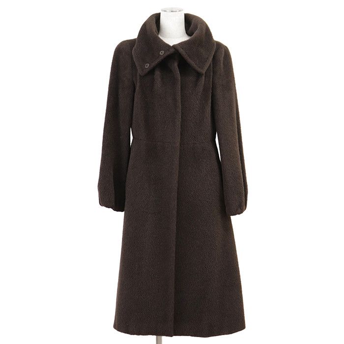 Max Mara MaxMara MaxMara Alpaca Wool Coat Textile Outerwear DUTY FREE for USA Size ONE SIZE - 1 Thumbnail