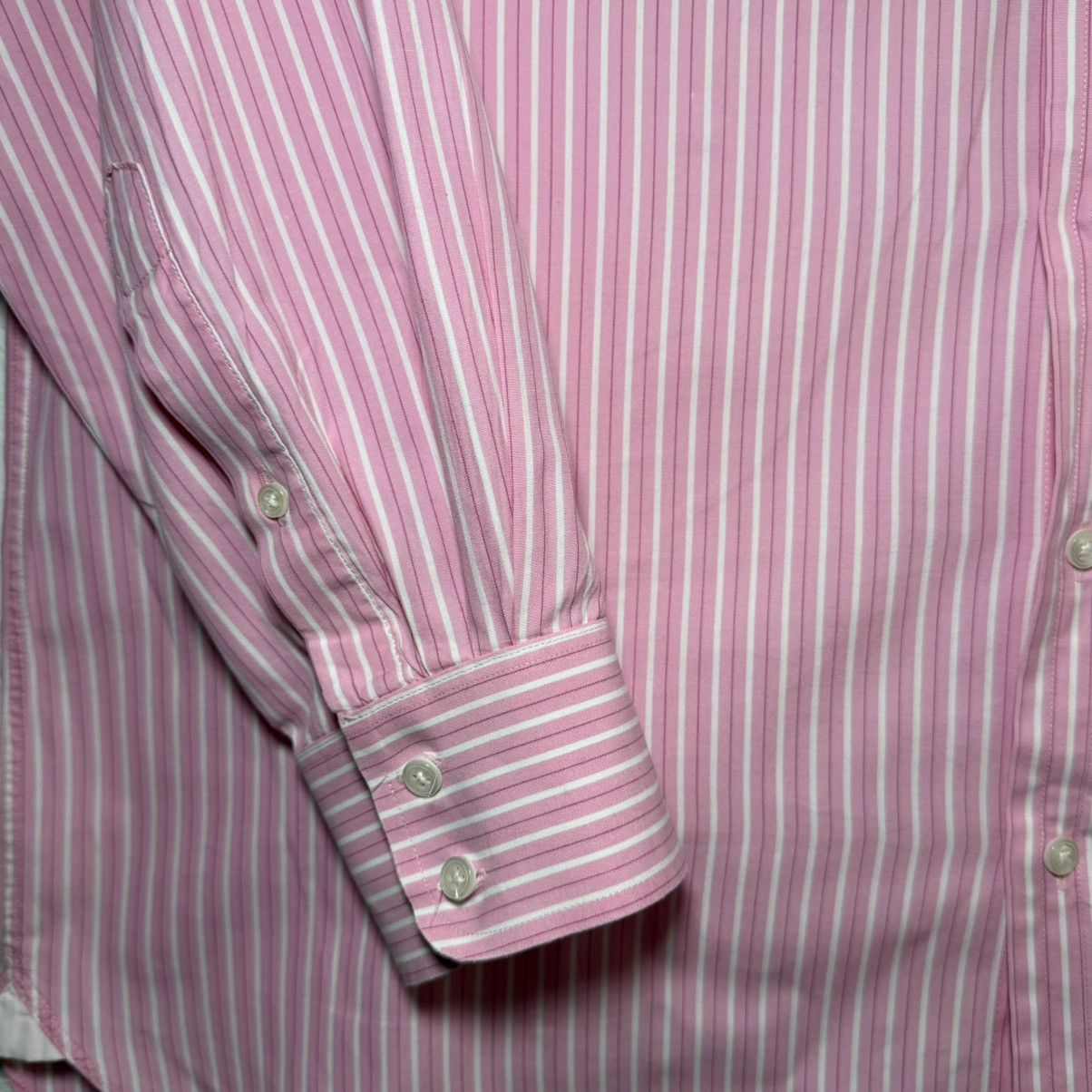 Thomas Pink Thomas Pink Dress Shirt Men’s 16.5-35 Pink White Stripe Size US L / EU 52-54 / 3 - 3 Thumbnail