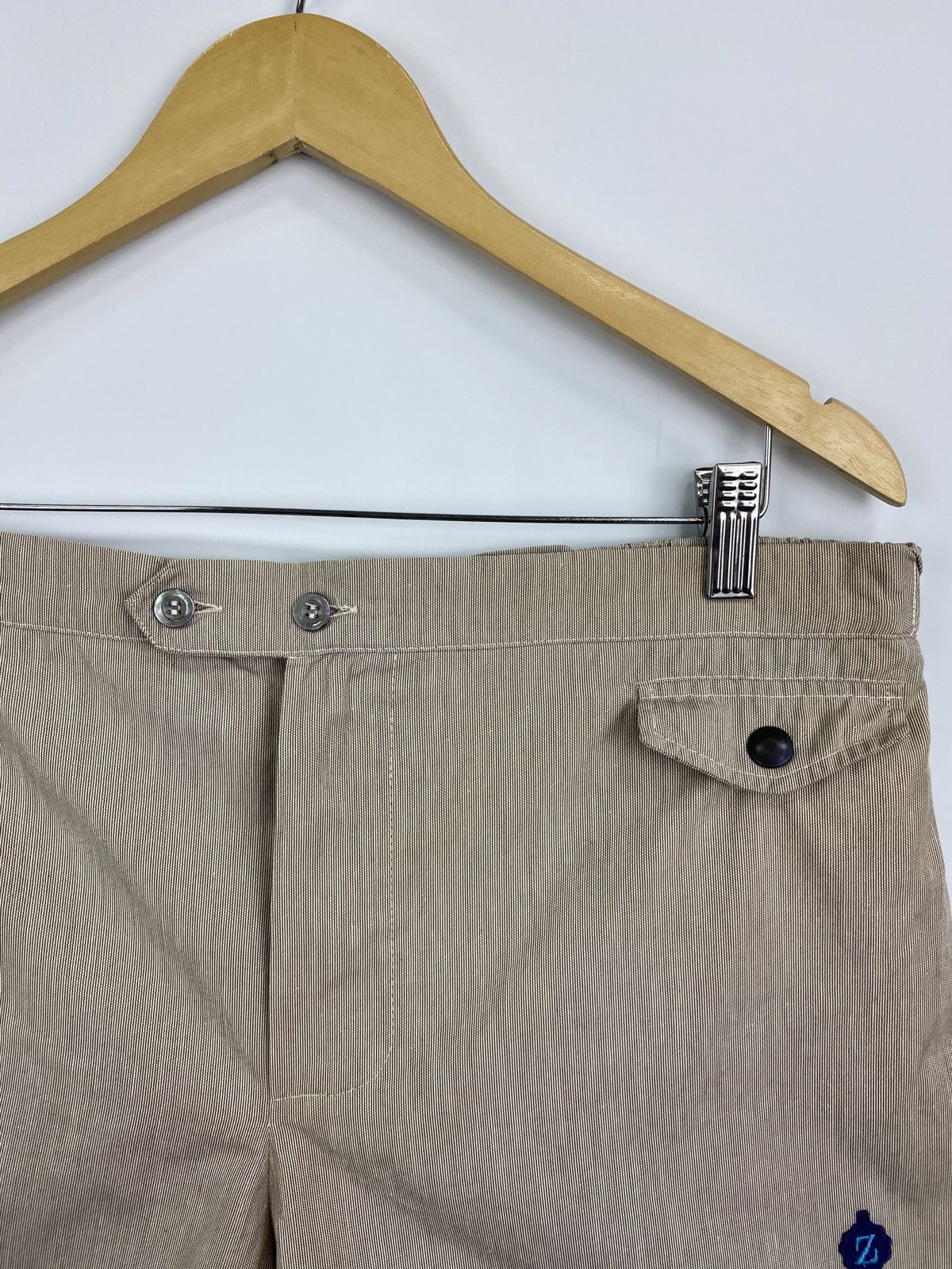 Ermenegildo Zegna 🇮🇹 Vintage 80s Ermenegildo Zegna Made In Italy shorts Retro Size US 34 / EU 50 - 4 Thumbnail