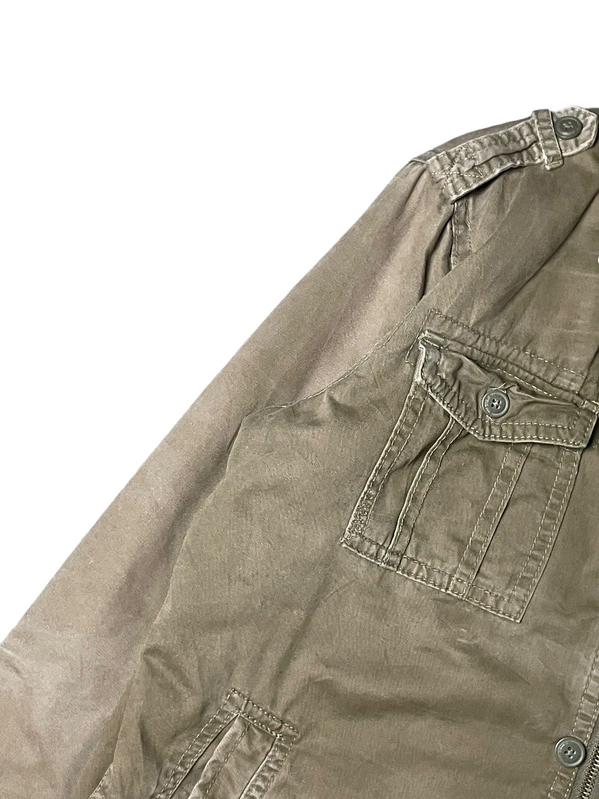 American Eagle Outfitters × Japanese Brand × Vintage American Eagle Outfitters Multi-pocket Jacket (84) Size US XL / EU 56 / 4 - 6 Thumbnail