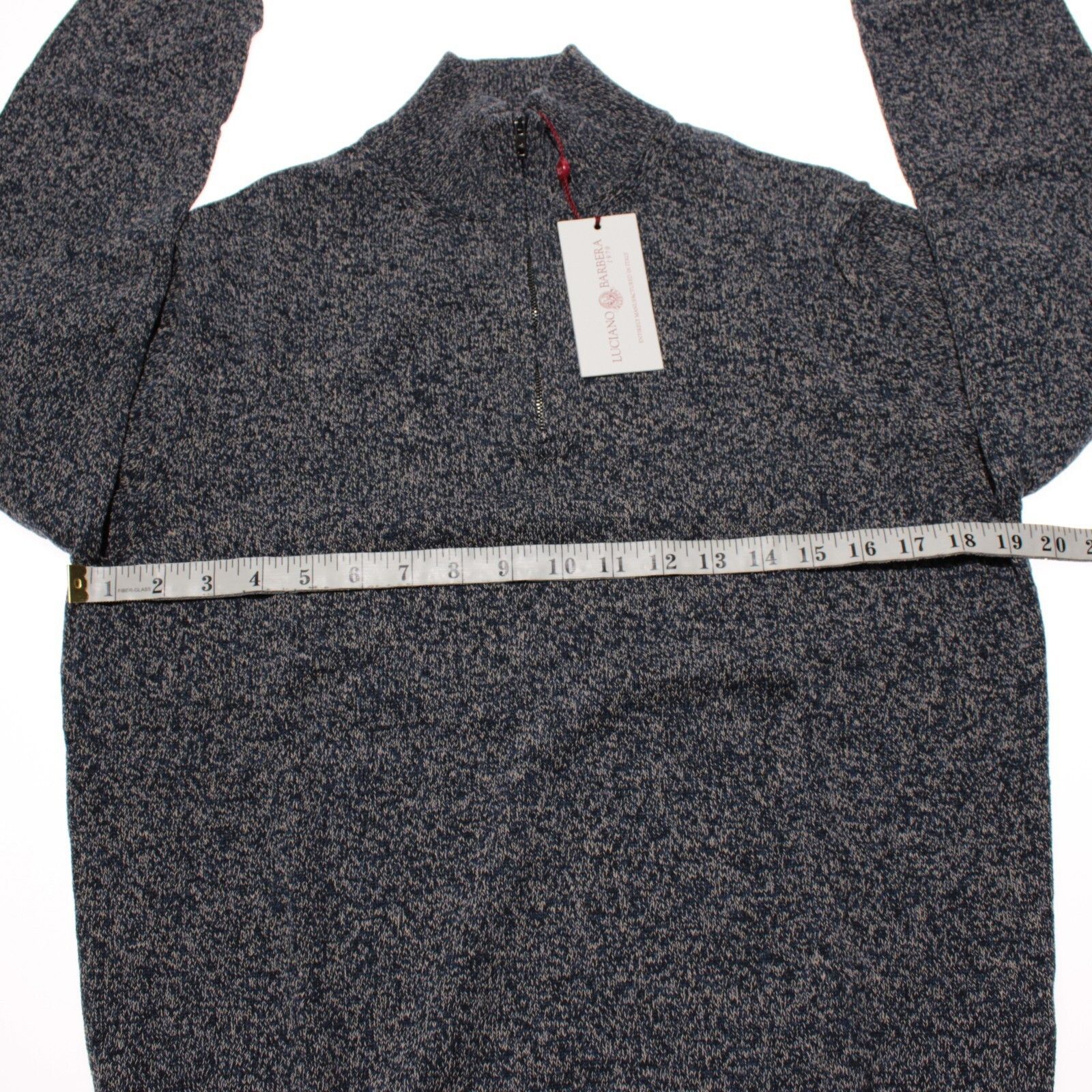 Luciano Barbera Luciano Barbera Sweater Size US M in Blue Size US M / EU 48-50 / 2 - 5 Thumbnail