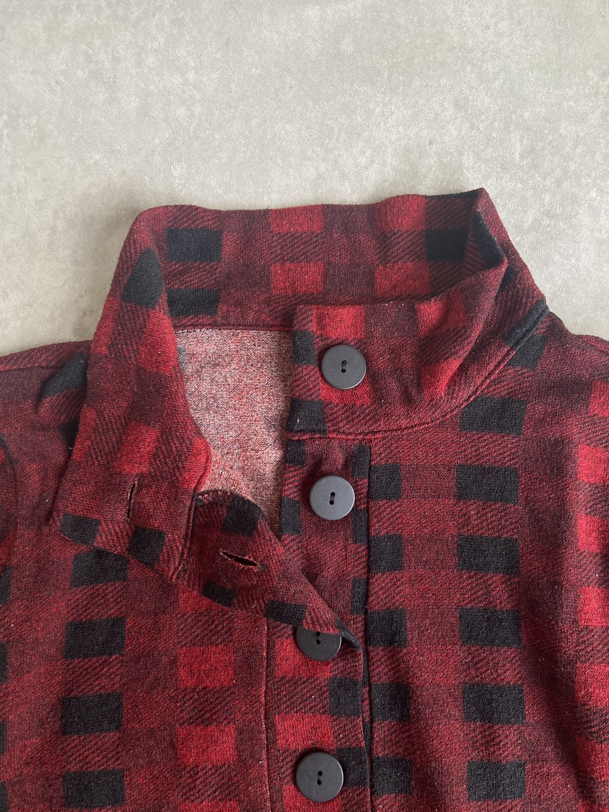 If Six Was Nine × Japanese Brand × Le Grande Bleu (L.G.B.) Double Layer Pattern Flannel Long Sleeve Size US L / EU 52-54 / 3 - 2 Thumbnail