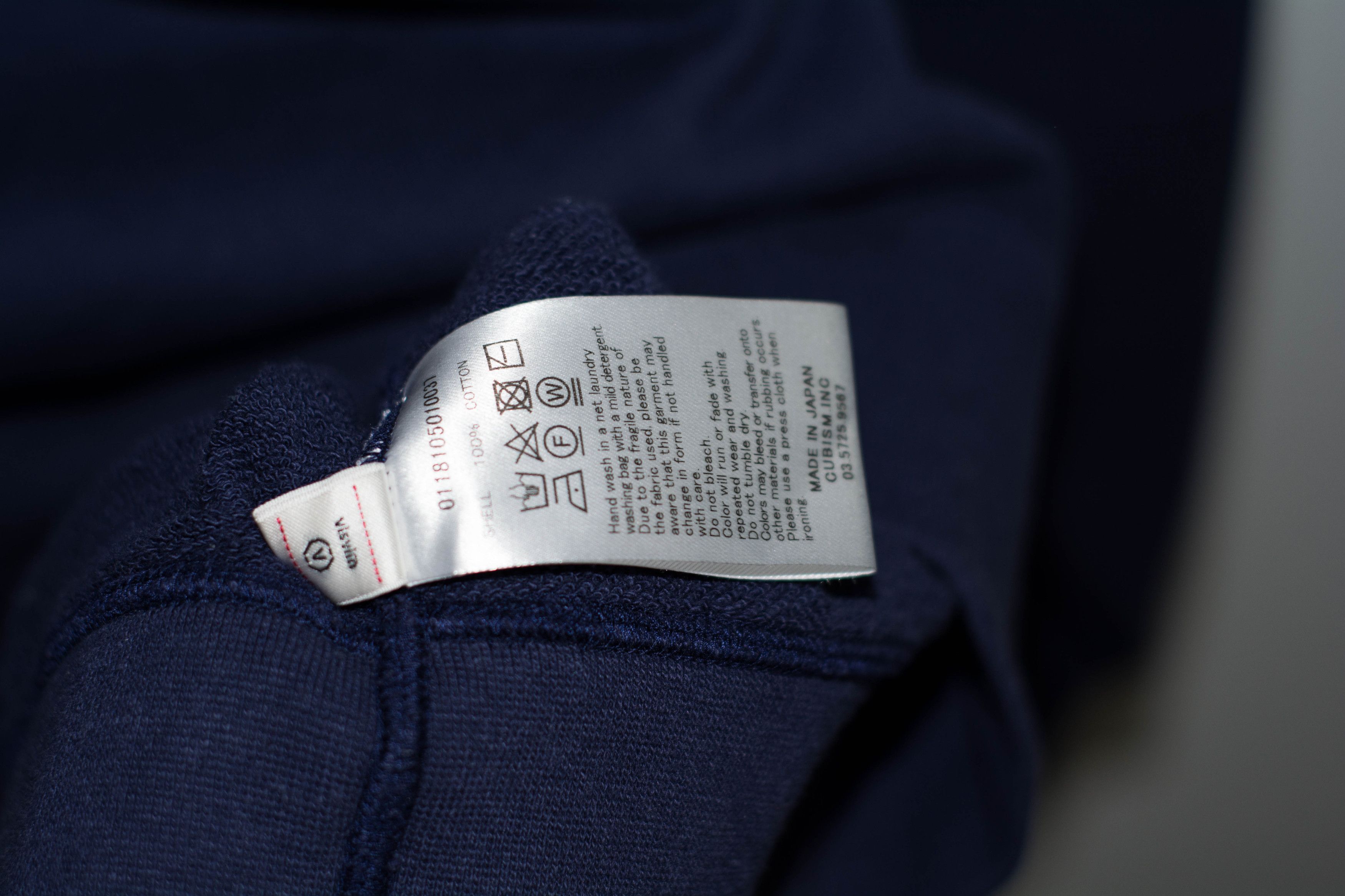 Visvim 18SS JUMBO HOODIE PO KANJI Fuku Hoodie Size 3 Navy Size US L / EU 52-54 / 3 - 6 Thumbnail