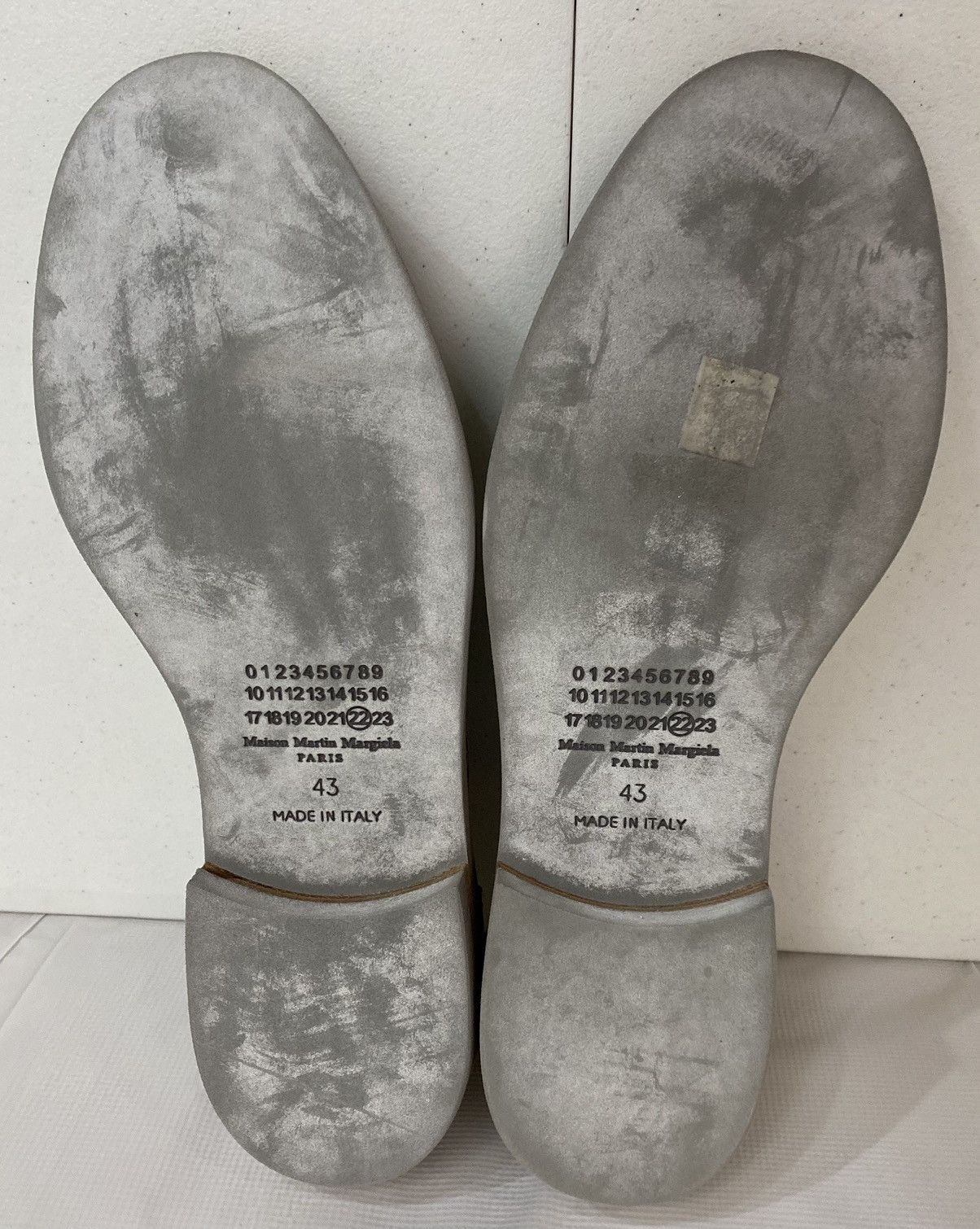 Maison Margiela Maison Margiela 22 🇮🇹 Silver treated TinMan Captoe 10 US New Size US 10 / EU 43 - 8 Thumbnail