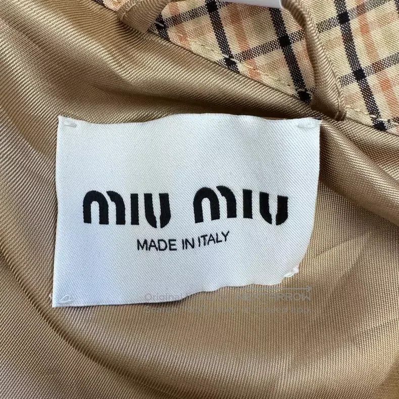 Miu Miu Miu Miu 38 Checked jacket zipper coat Size M / US 6-8 / IT 42-44 - 5 Thumbnail