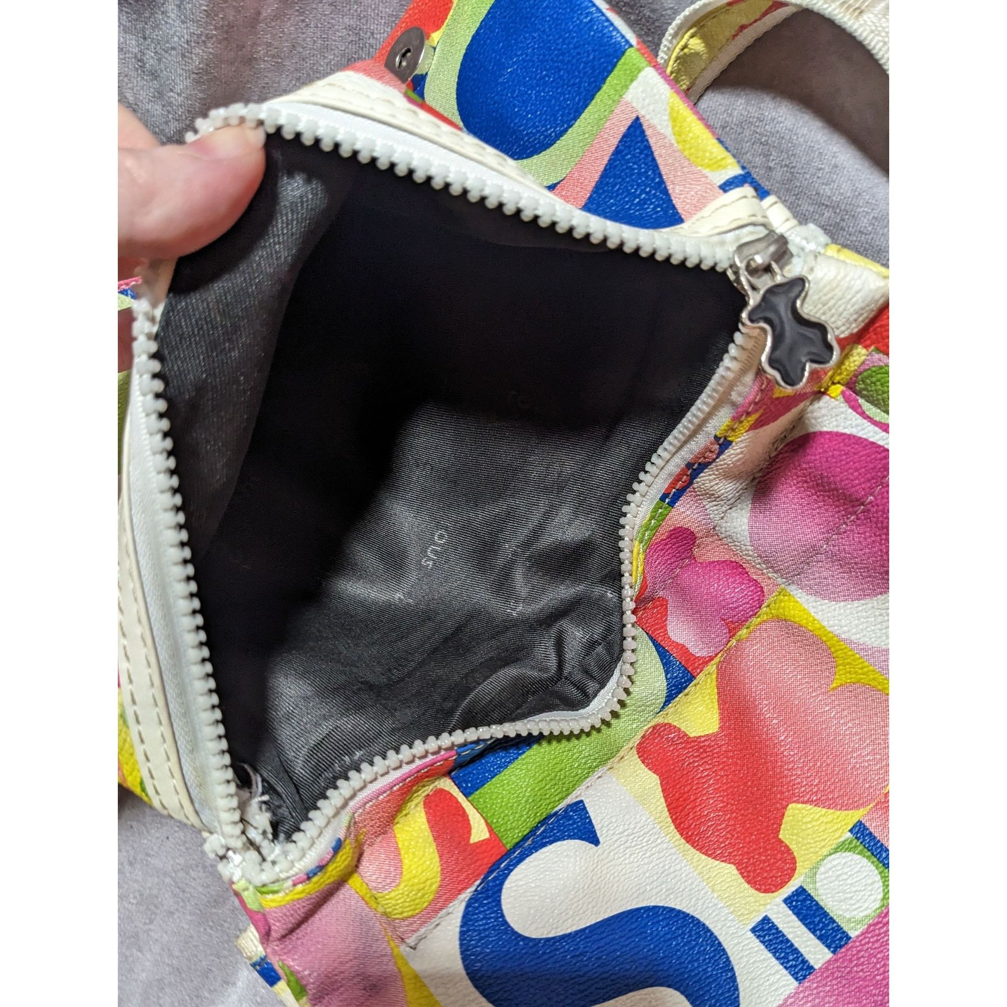 TOUS Tous Fold Over Zip Rainbow Crossbody Bag Size ONE SIZE - 20 Thumbnail