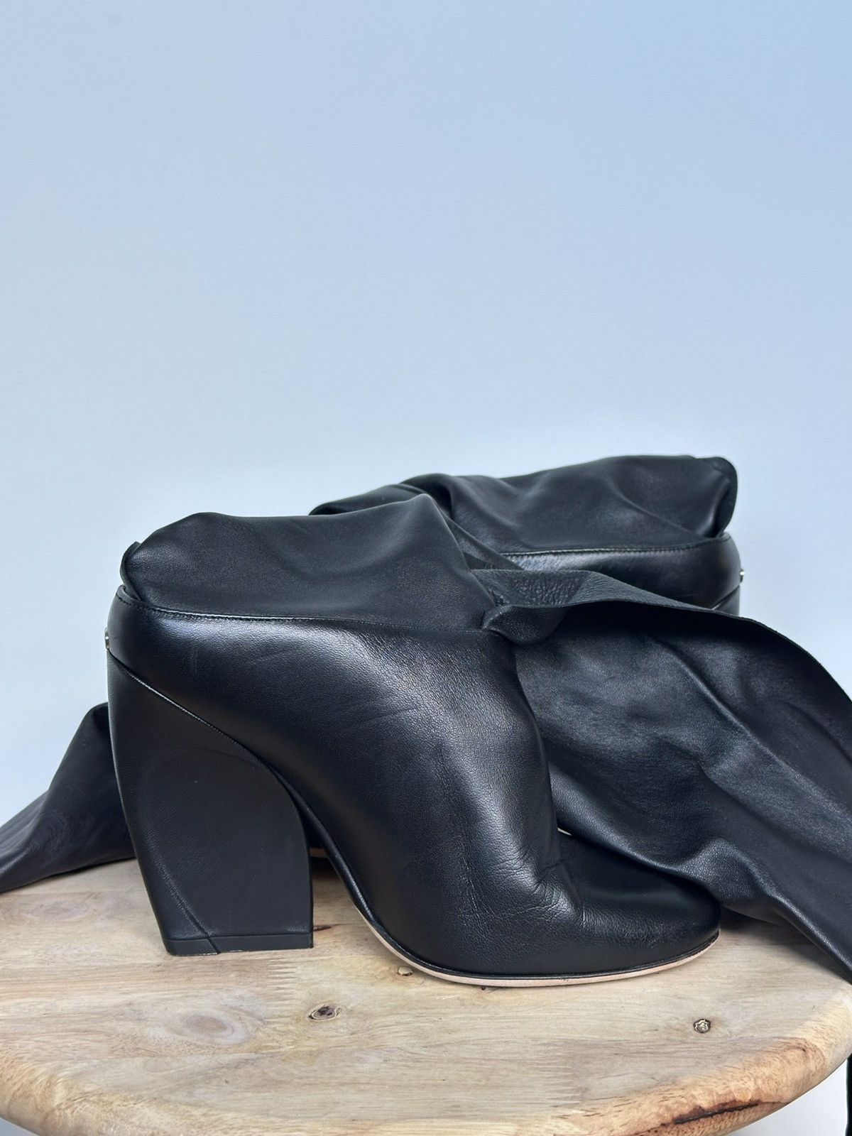 Designer × Dior Dior leather tied boots Rare Size US 5 / IT 35 - 13 Thumbnail