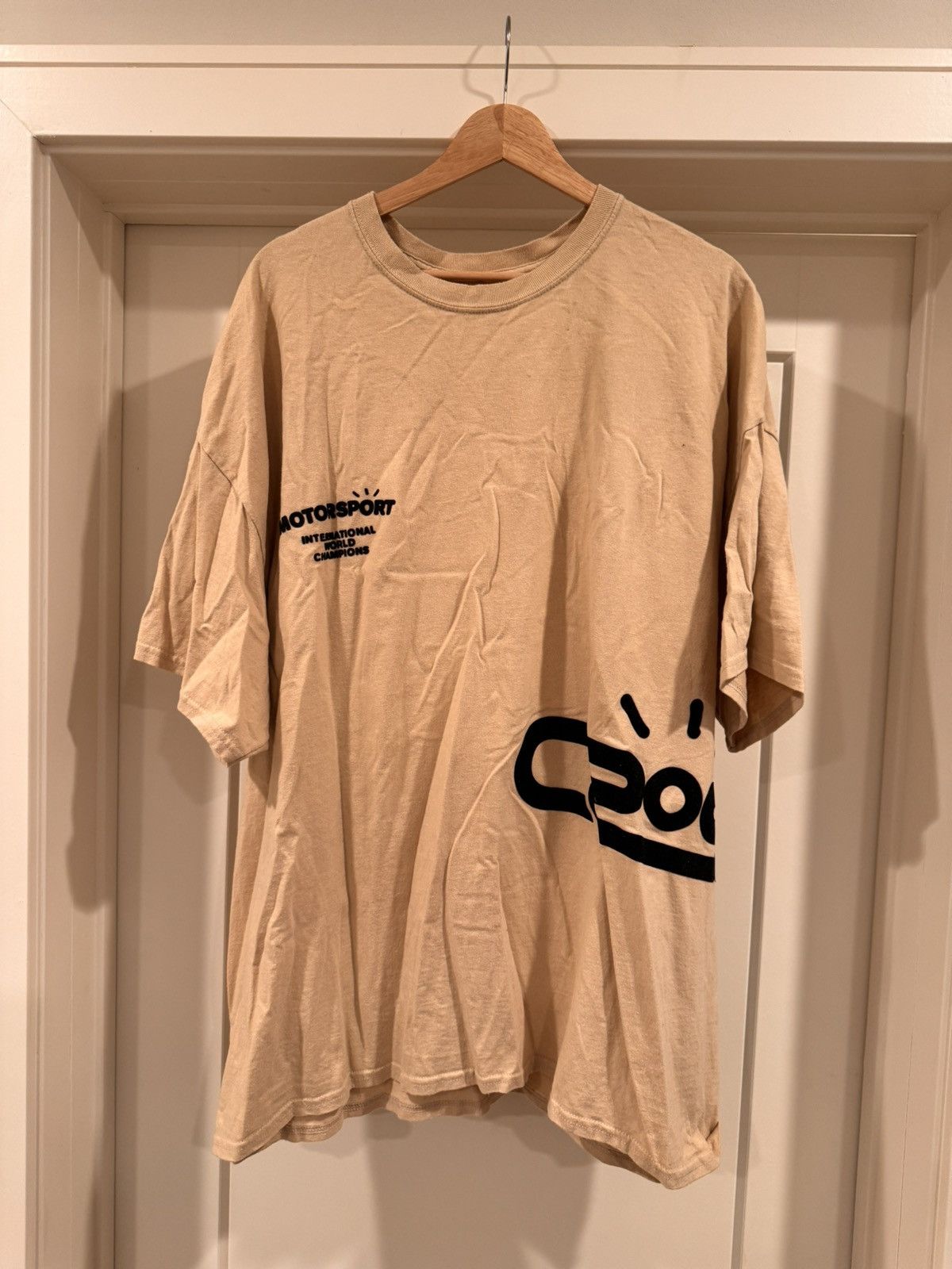 image of Travis Scott Cactus Jack The Dune Runner Shirt - in Beige, Men's (Size 2XL)