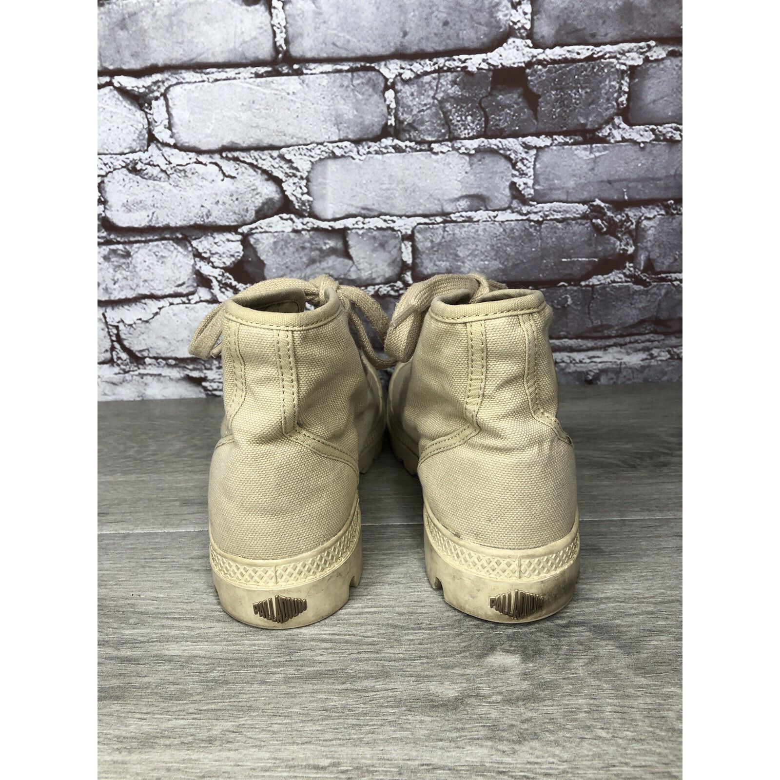 Palladium Palladium Pampa Hi Sahara Beige Khaki Canvas Lace Boots Wome Size US 8 / IT 38 - 5 Thumbnail