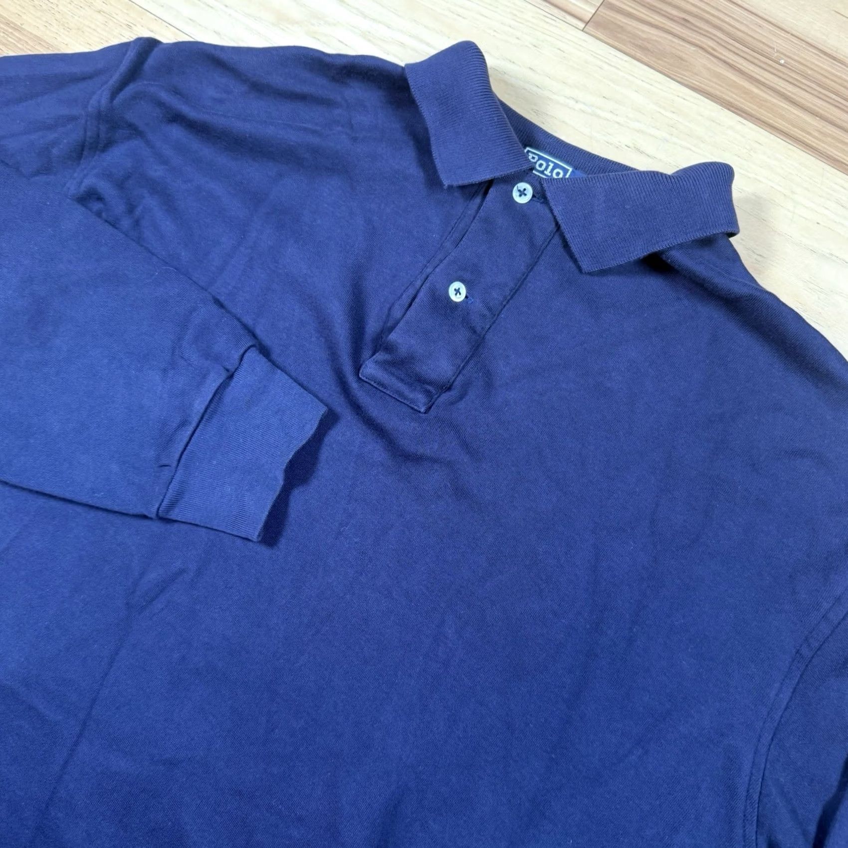 Ralph Lauren VINTAGE Polo Ralph Lauren Shirt Mens Medium Blue Long Sleeve 90s Ralph Lauren Polo Shirt Mens Medium Blue Long Sleeve 90s Mens Size US M / EU 48-50 / 2 - 2 Thumbnail