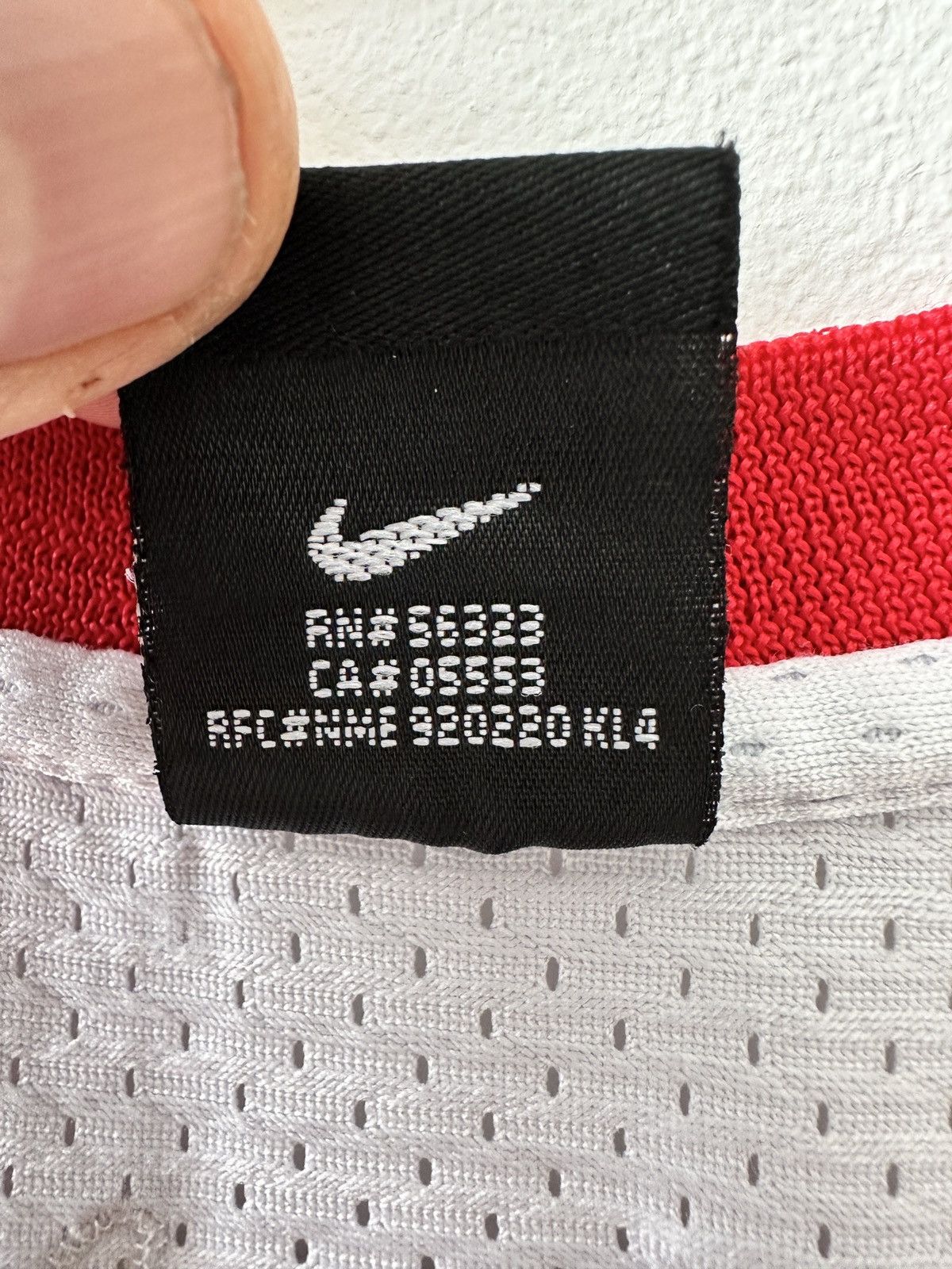 NBA × Nike Nike Michael Jordan #23 1984 Chicago Bulls NBA Jersey Size US L / EU 52-54 / 3 - 9 Thumbnail